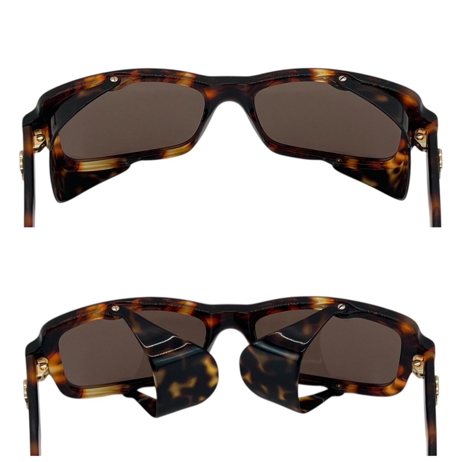 Chanel Chanel Tortoise Shell Blinder Sunglasses Size ONE SIZE - 5 Thumbnail