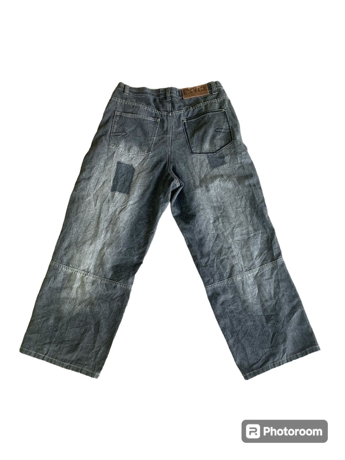 Enyce Vintage Enyce New York Baggy Soft Denim Size US 35 - 2 Thumbnail