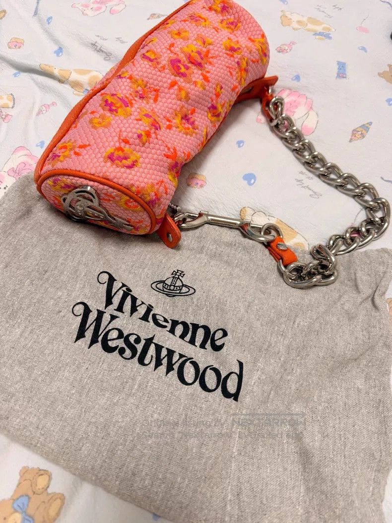 Vivienne Westwood Vivienne Westwood size os Cindy Cylinder Bag Orange Flower Size ONE SIZE - 1 Thumbnail