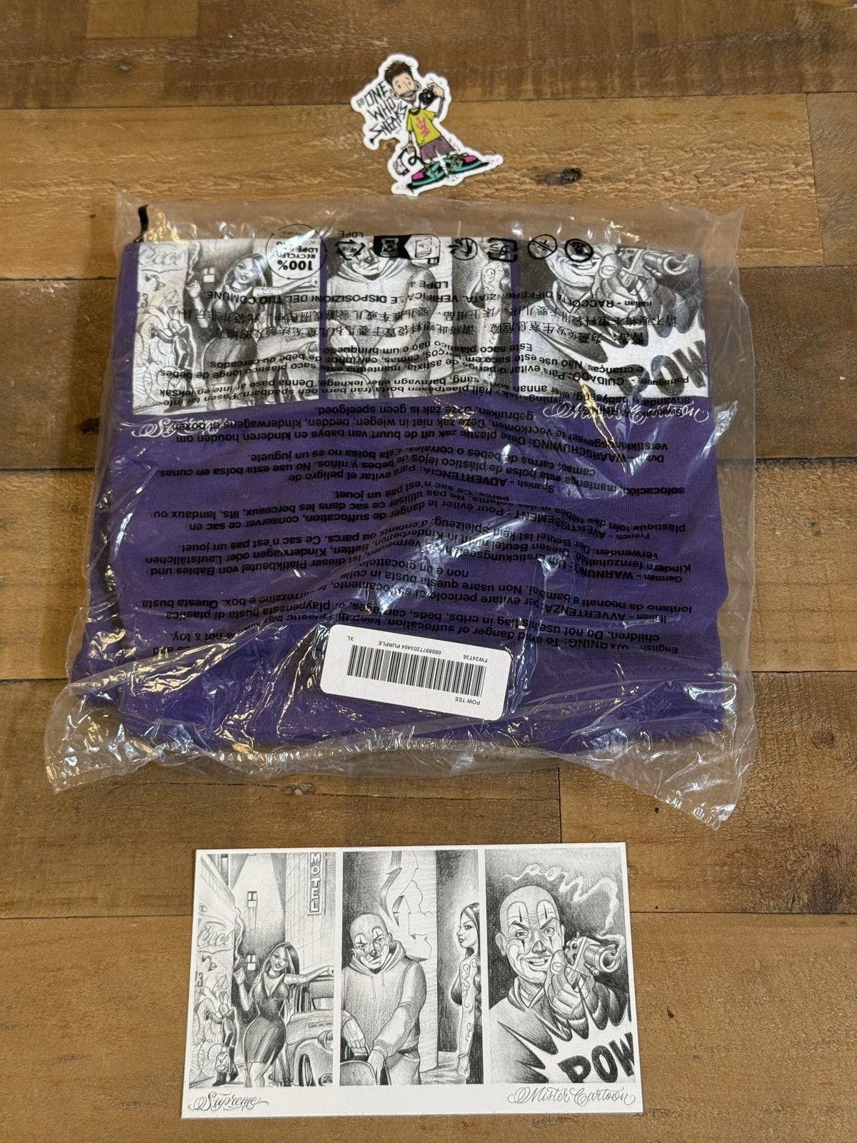 Supreme Supreme Mister Cartoon Tee & Sticker Size XL Size US XL / EU 56 / 4 - 1 Thumbnail