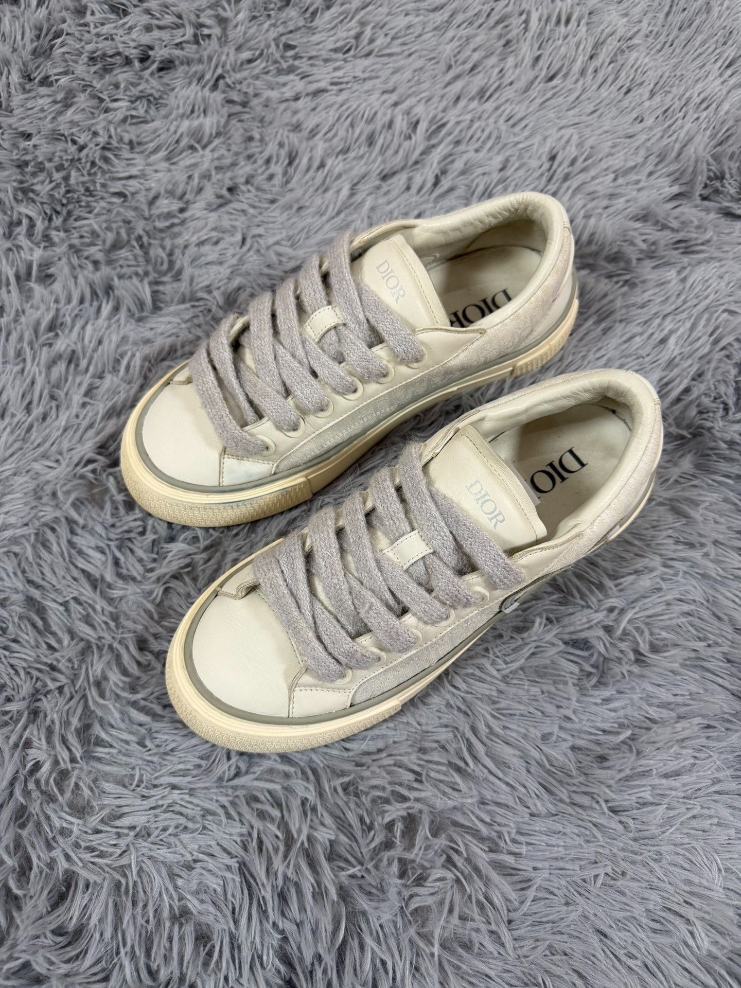 Dior Dior Limited Gray Lowtop Sneakers 33 Men Size US 5 / EU 37 - 1 Thumbnail