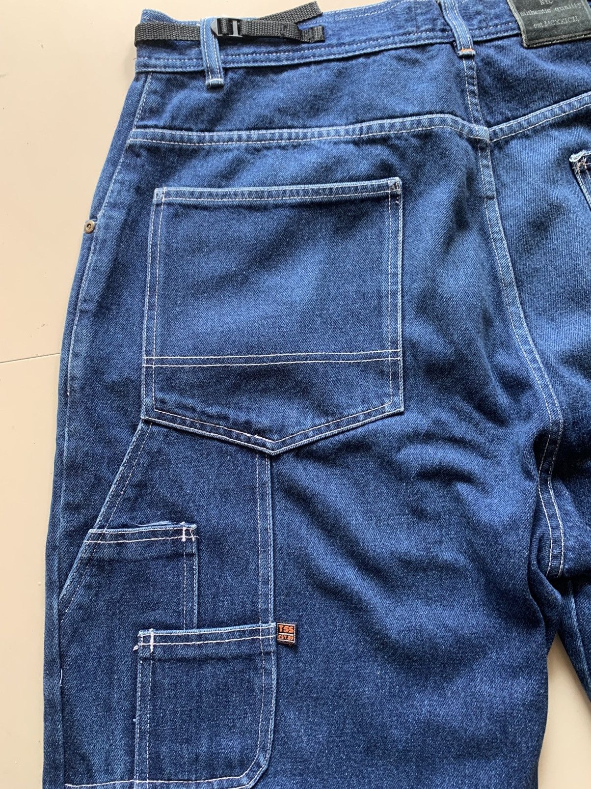 Triple 5 Soul Vintage Triple 5 Soul NYC Baggy x Carpenter Jeans wide Leg Size US 34 / EU 50 - 9 Thumbnail