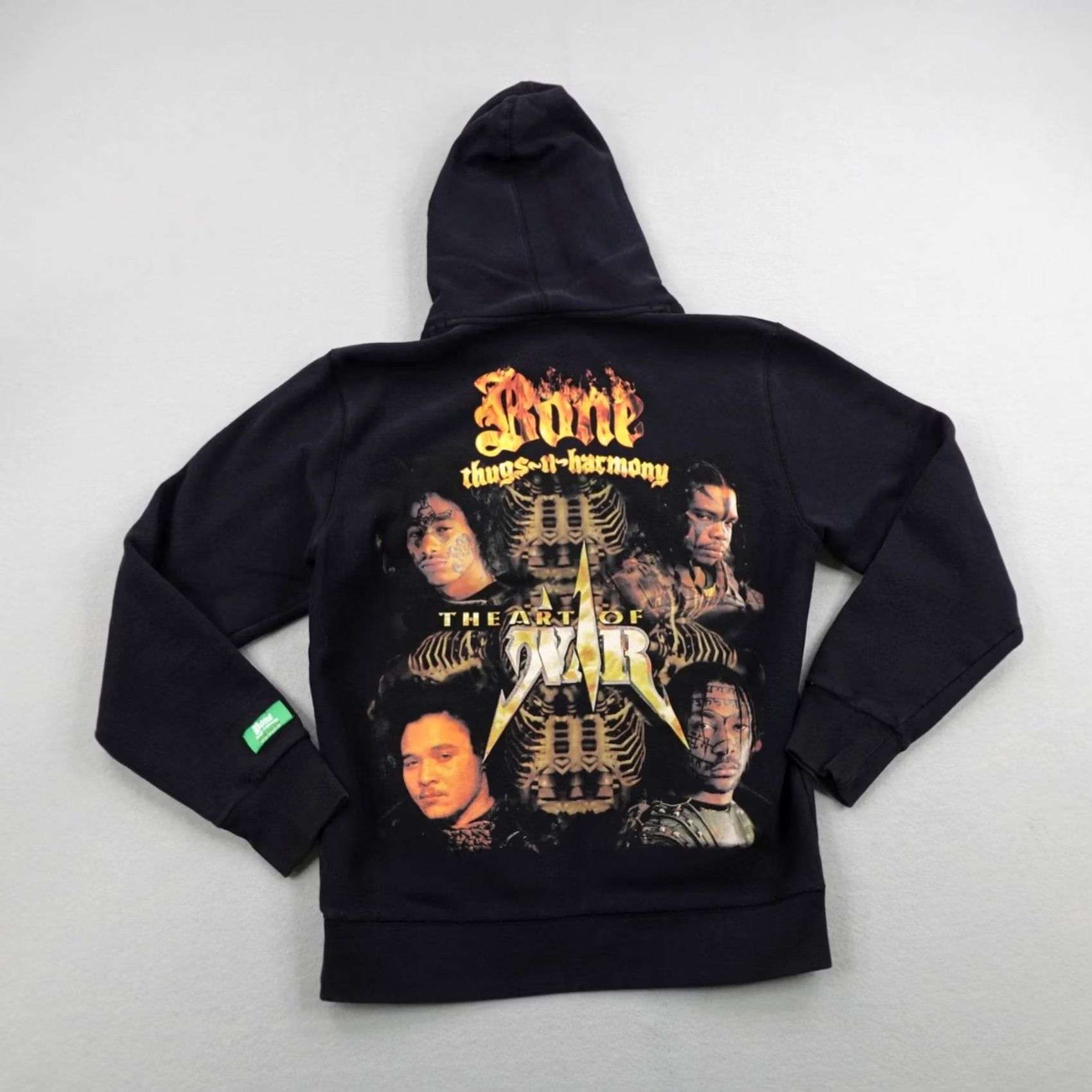 Palace Shoe Palace Bone Thugs-n-Harmony Hoodie Large Black Art Of War Rap Sweatshirt Mens Size US L / EU 52-54 / 3 - 4 Thumbnail