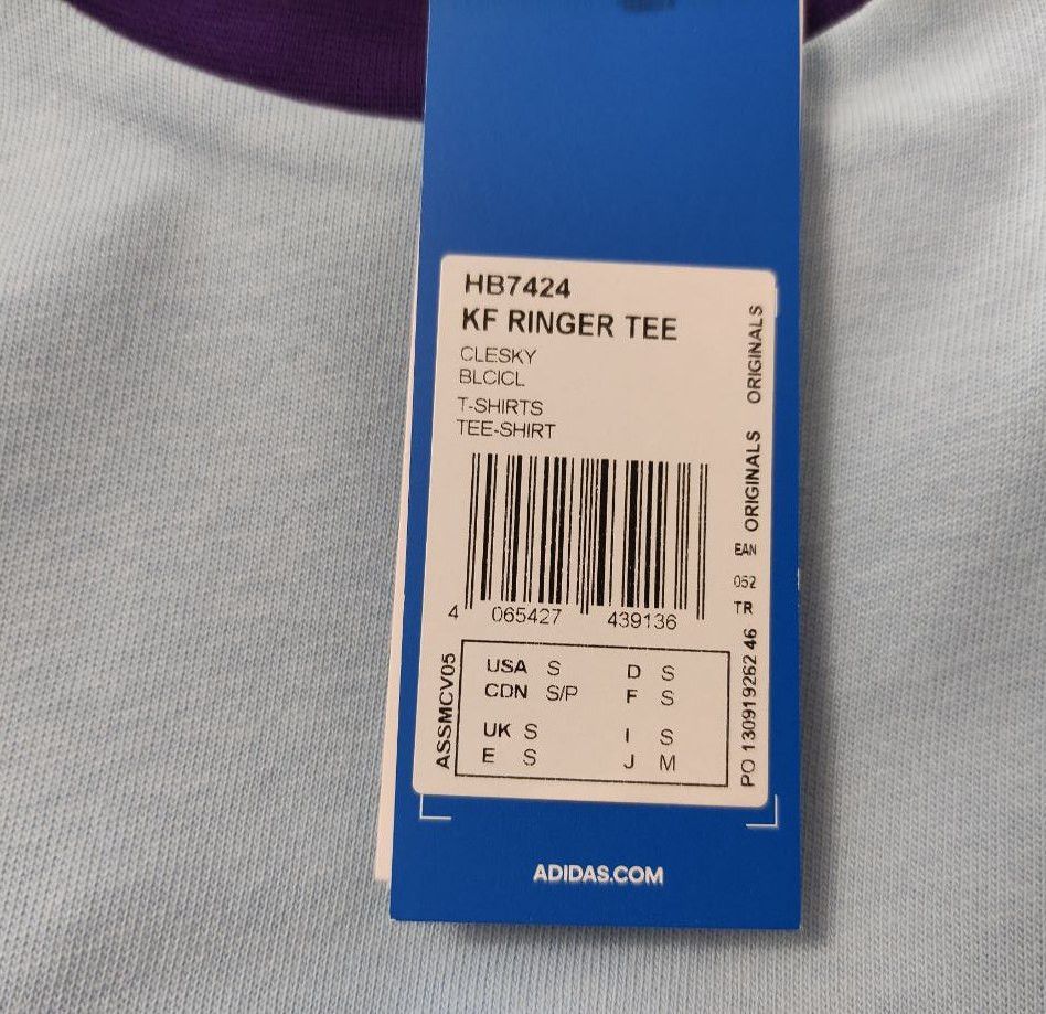 Adidas adidas Originals X Kerwin Frost x Ringer Tee HB7424 SIZE S Size US S / EU 44-46 / 1 - 3 Thumbnail