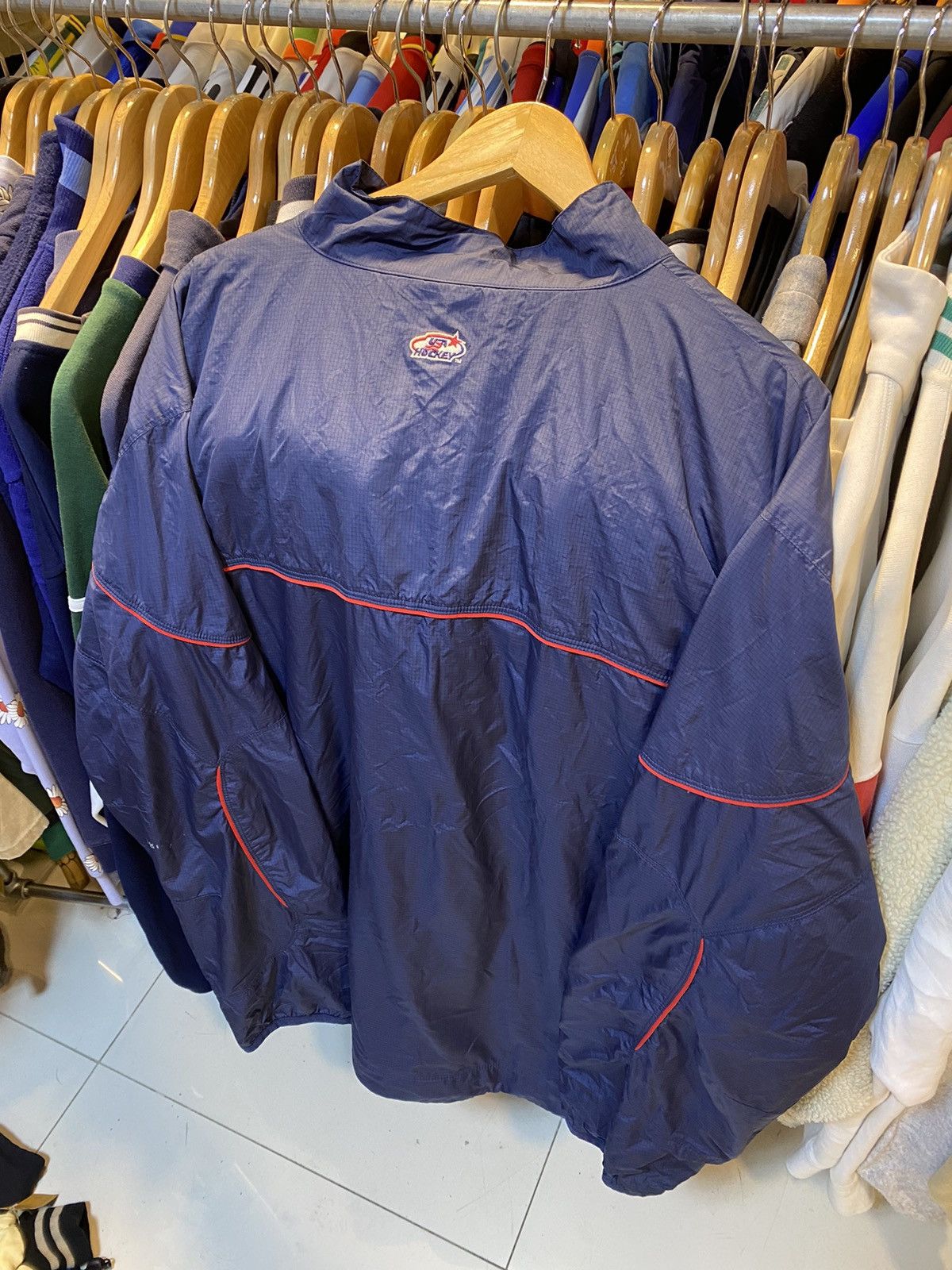 Nike × Vintage Vintage Nike Team USA Jacket Size US XXL / EU 58 / 5 - 3 Thumbnail