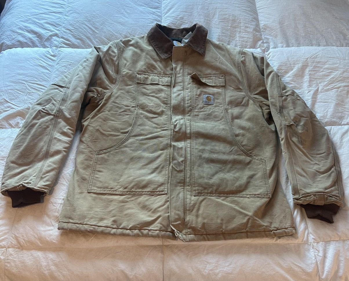 Carhartt × Vintage Carhartt C04 BRN Chore Jacket Size US XL / EU 56 / 4 - 1 Thumbnail