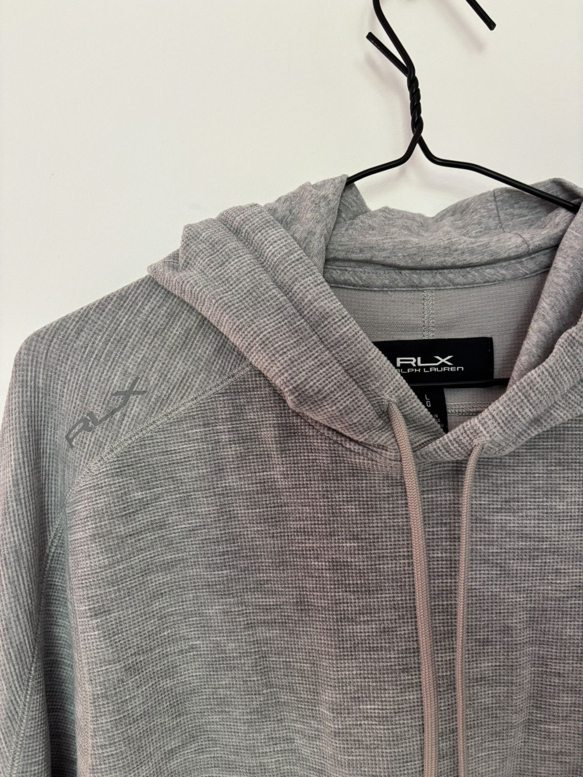Polo Ralph Lauren RLX Ralph Lauren Performance Thermal Waffle Knit Hoodie Size US L / EU 52-54 / 3 - 2 Thumbnail