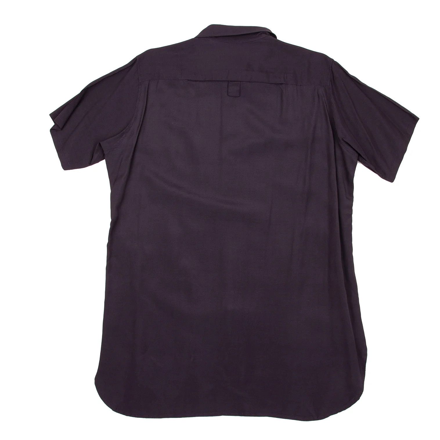 Yohji Yamamoto Yohji Yamamoto Rayon Zip-Up Short Sleeve Shirt Size US M / EU 48-50 / 2 - 14 Thumbnail