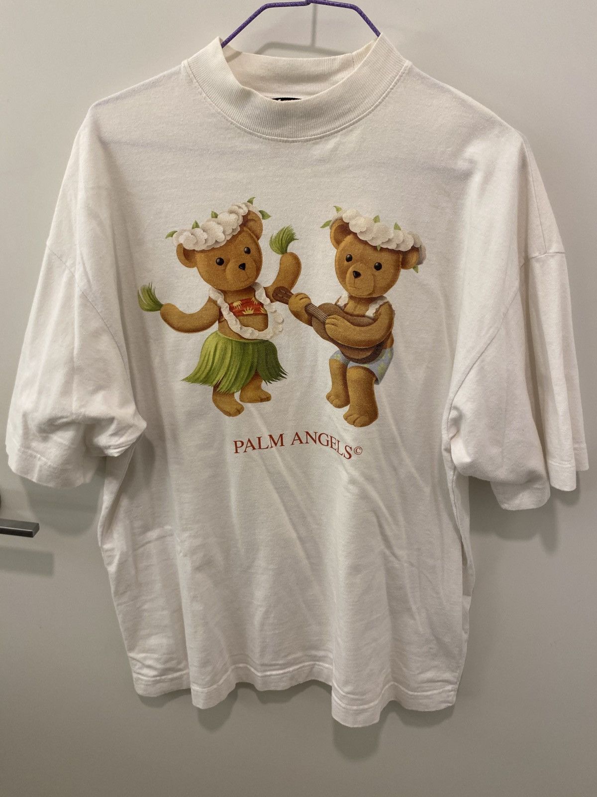 Palm Angels Palm Angels Dancing Bears Island Tee Shirt Size US XS / EU 42 / 0 - 1 Thumbnail