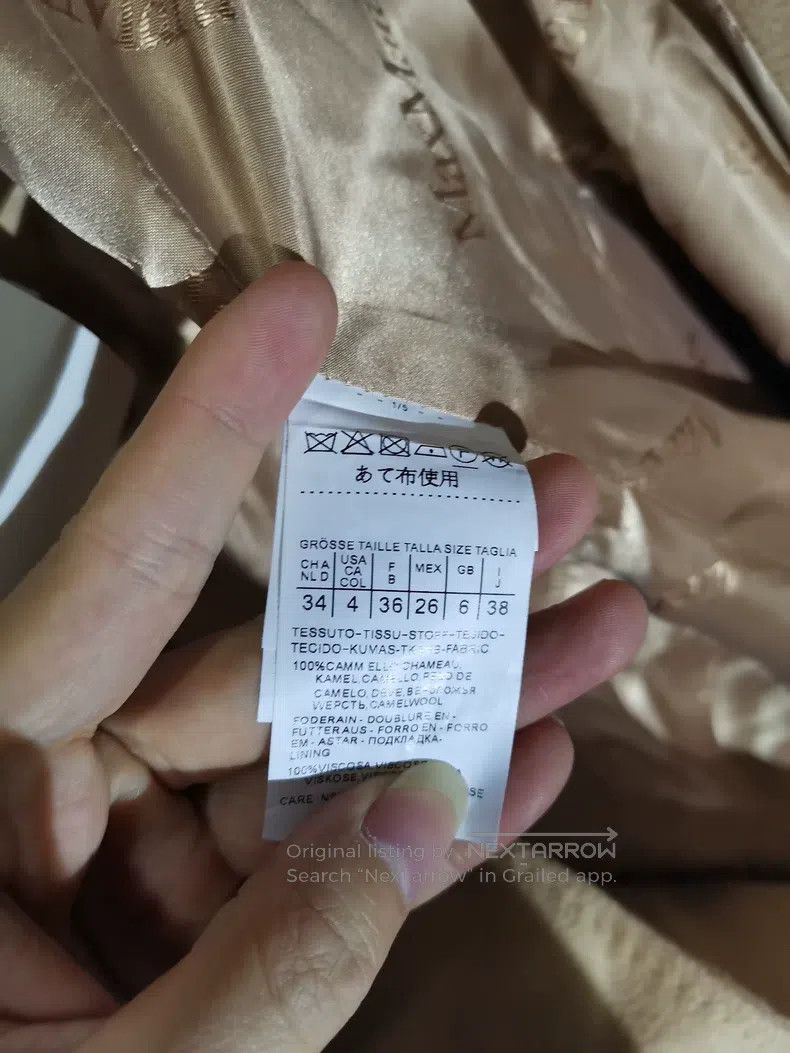 Max Mara Max Mara Wool and Cashmere Coat Size XS / US 0-2 / IT 36-38 - 4 Thumbnail