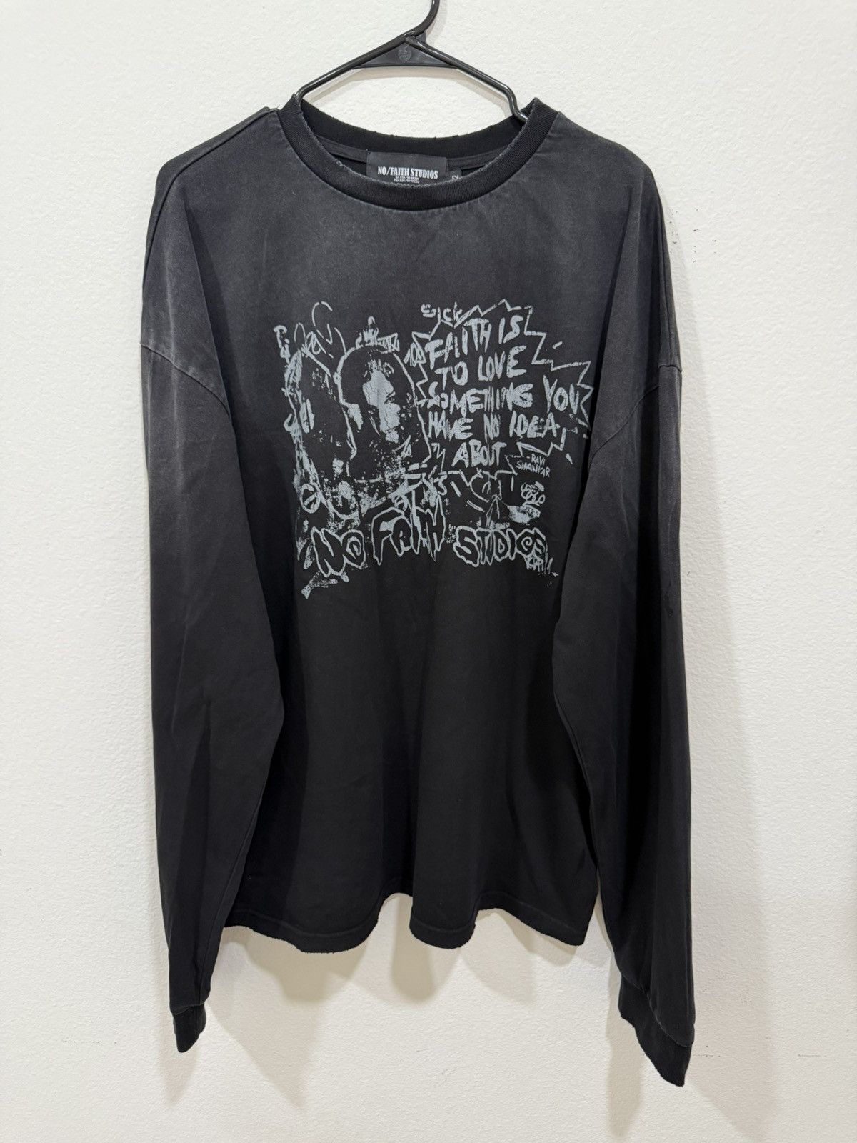 No Faith Studios Double Layered Button Organic Cotton Shirt