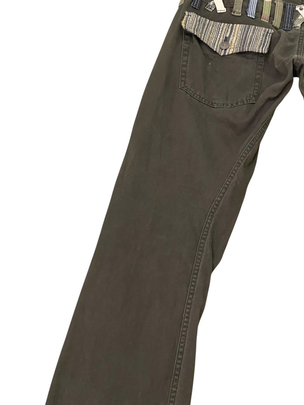 Japanese Brand Double Waist Jeans Dominate Regular 7🟦 Size US 34 / EU 50 - 4 Thumbnail
