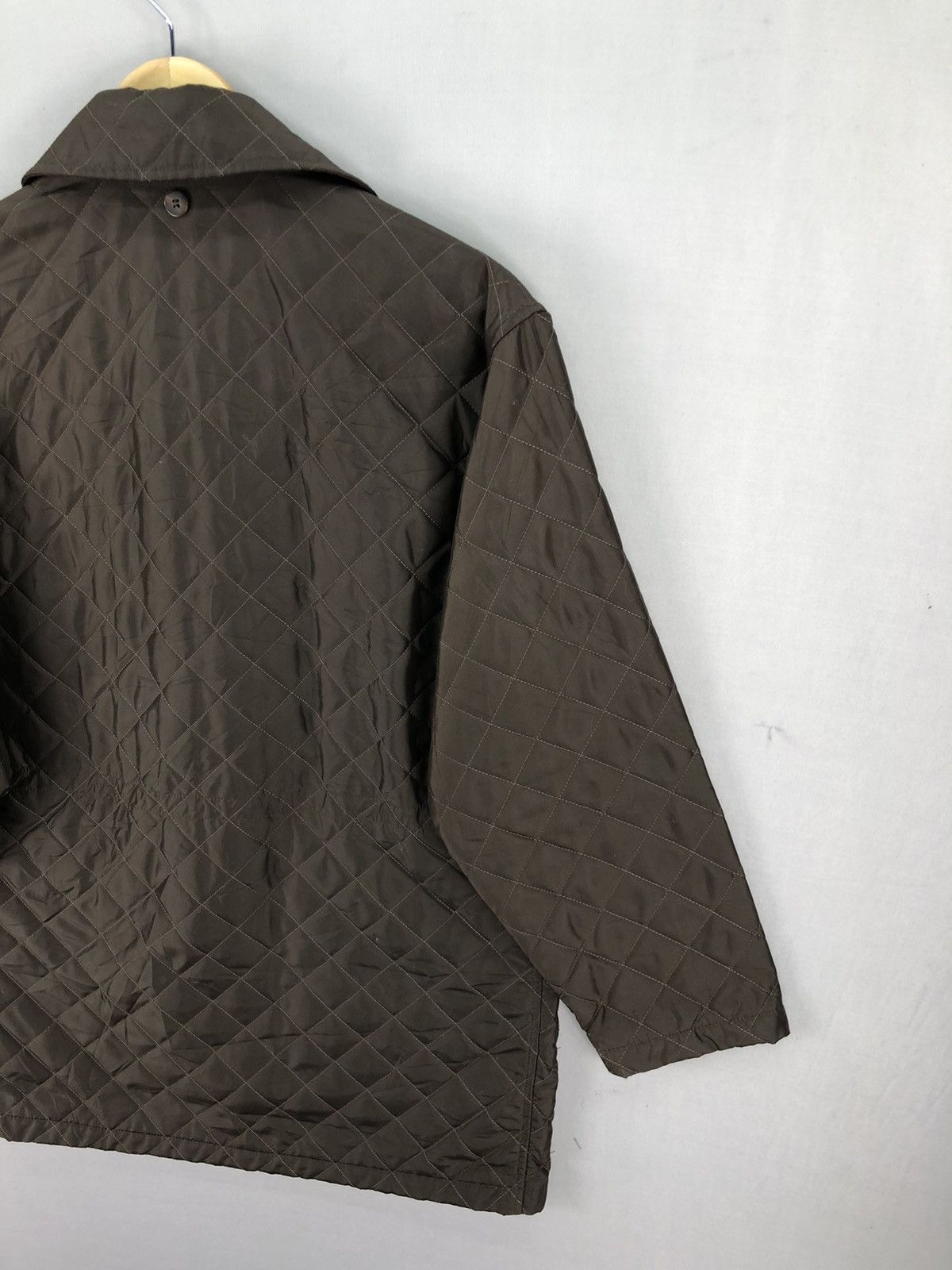 Salvatore Ferragamo Salvatore Ferragamo Quilted Jacket Golden Button Size US M / EU 48-50 / 2 - 6 Thumbnail