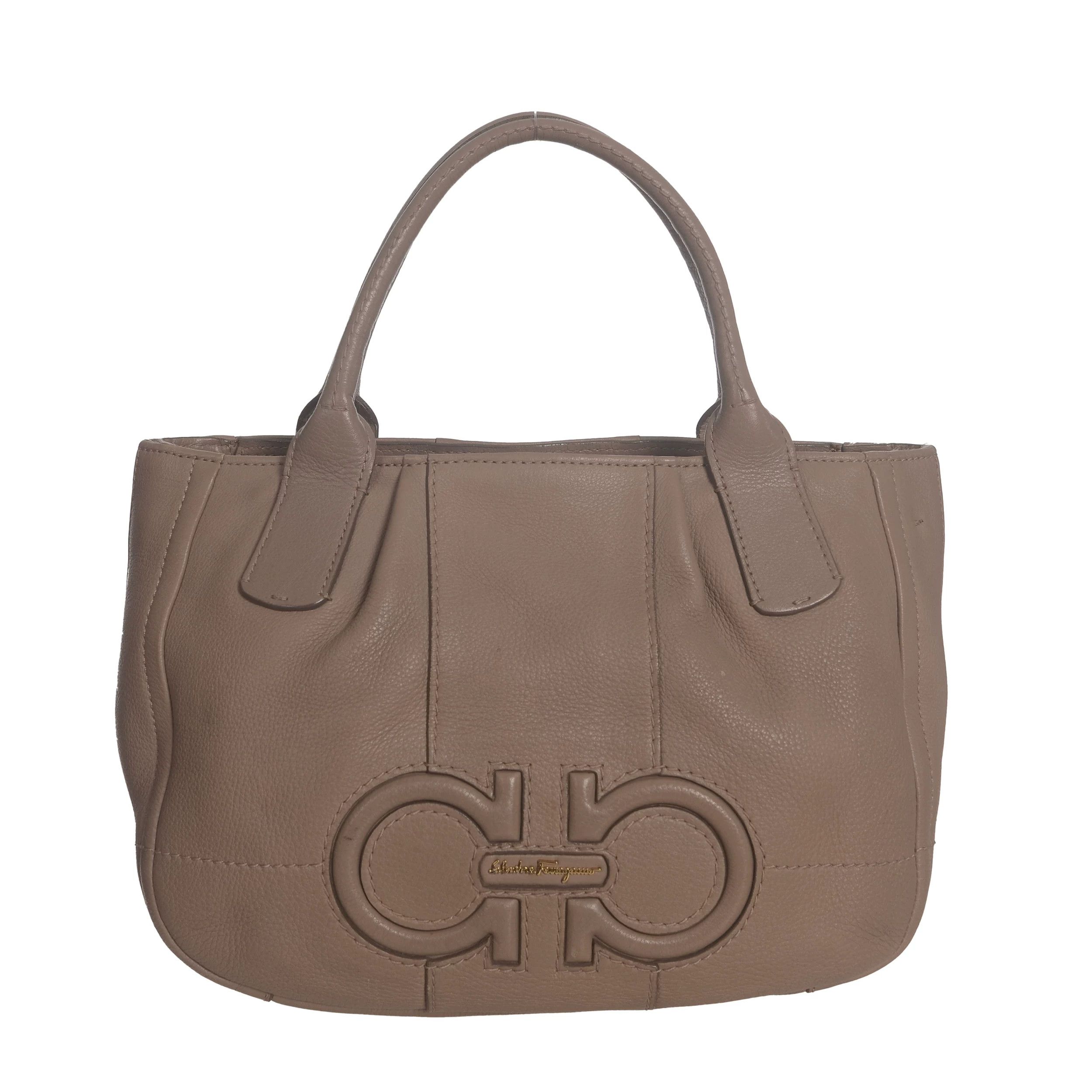 Salvatore Ferragamo Salvatore Ferragamo Retro Gold Shoulder Bag 30 Women Size ONE SIZE - 1 Thumbnail