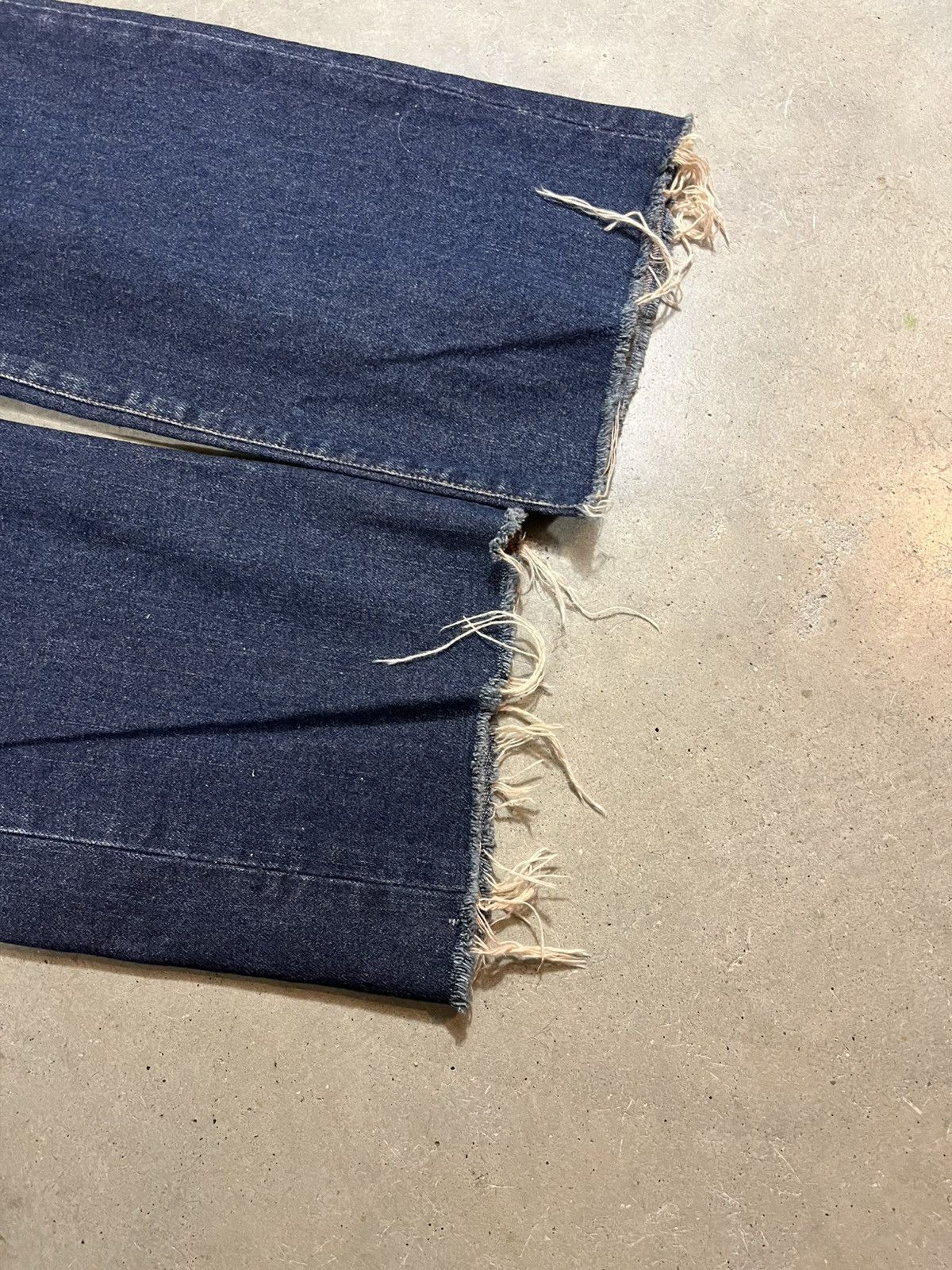 Diesel Vintage Y2K Diesel Straight Leg Faded Blue Jeans 28x31 Size US 28 / EU 44 - 4 Thumbnail