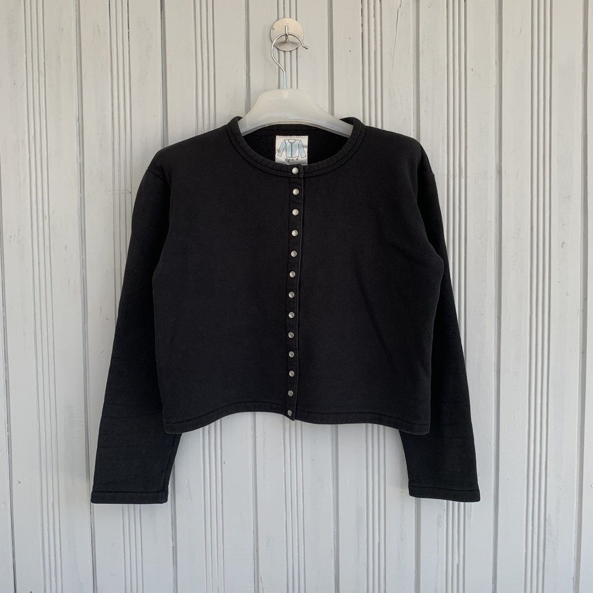 agnes b. Agnes B Classique Snap Button Cardigan Woman Size S / US 4 / IT 40 - 1 Thumbnail