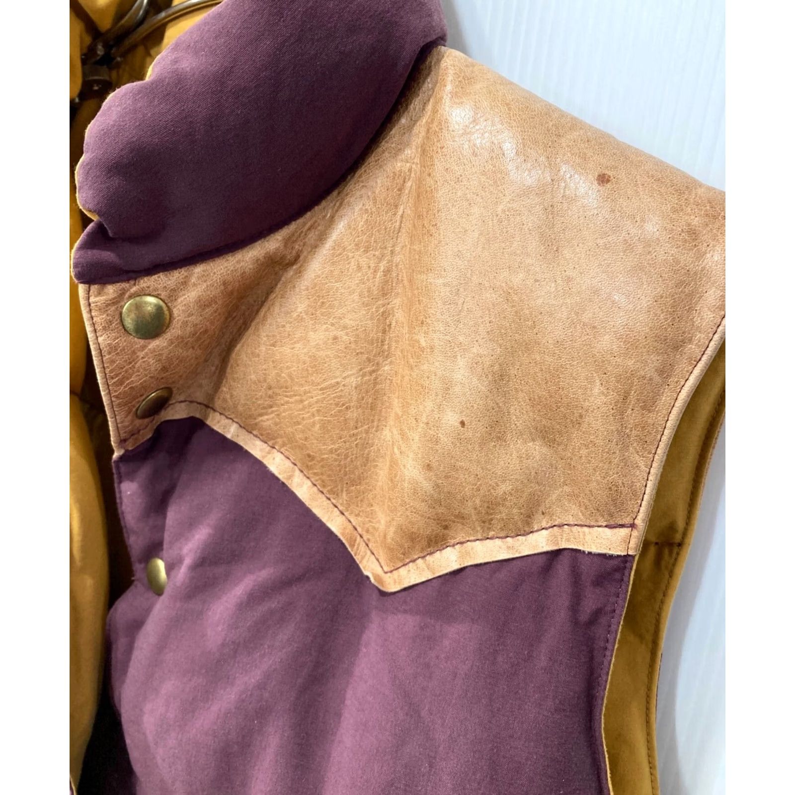 Warehouse WAREHOUSE Vest Puffer Vest Brown M Men Size US M / EU 48-50 / 2 - 5 Thumbnail