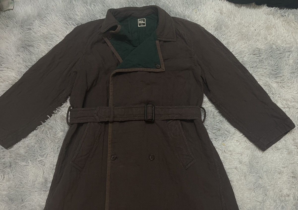 Issey Miyake 80s ISSEY MIYAKE TRENCH COAT BELT RARE DESIGN Size US M / EU 48-50 / 2 - 4 Thumbnail