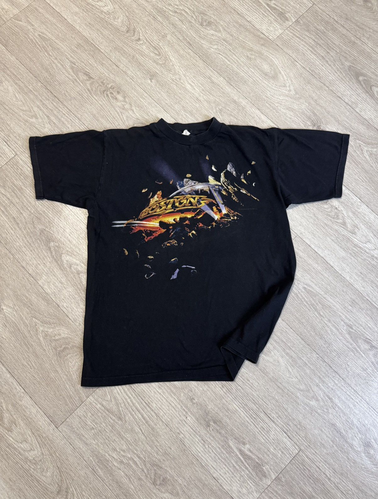 Vintage 🔷Vintage Boston “Livin For You” Tour 1995 T-shirt🔷 Size US L / EU 52-54 / 3 - 1 Thumbnail
