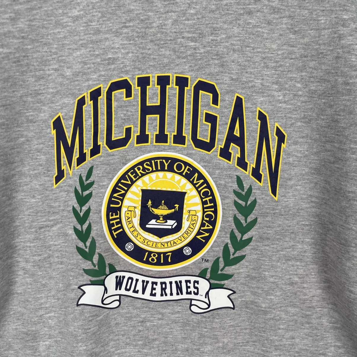 Designer × Vintage Vintage Hoodie/sweater university of Michigan sweatshirt Size US XL / EU 56 / 4 - 8 Thumbnail