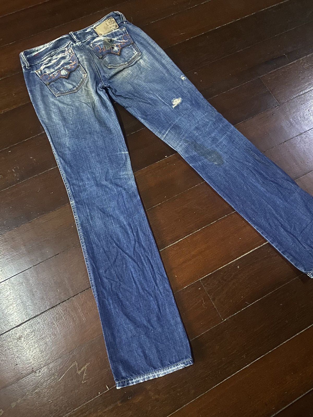Designer × Diesel Fire 🔥 DIESEL RECKFLY made in italy distressed nice faded Size 30" / US 8 / IT 44 - 11 Thumbnail