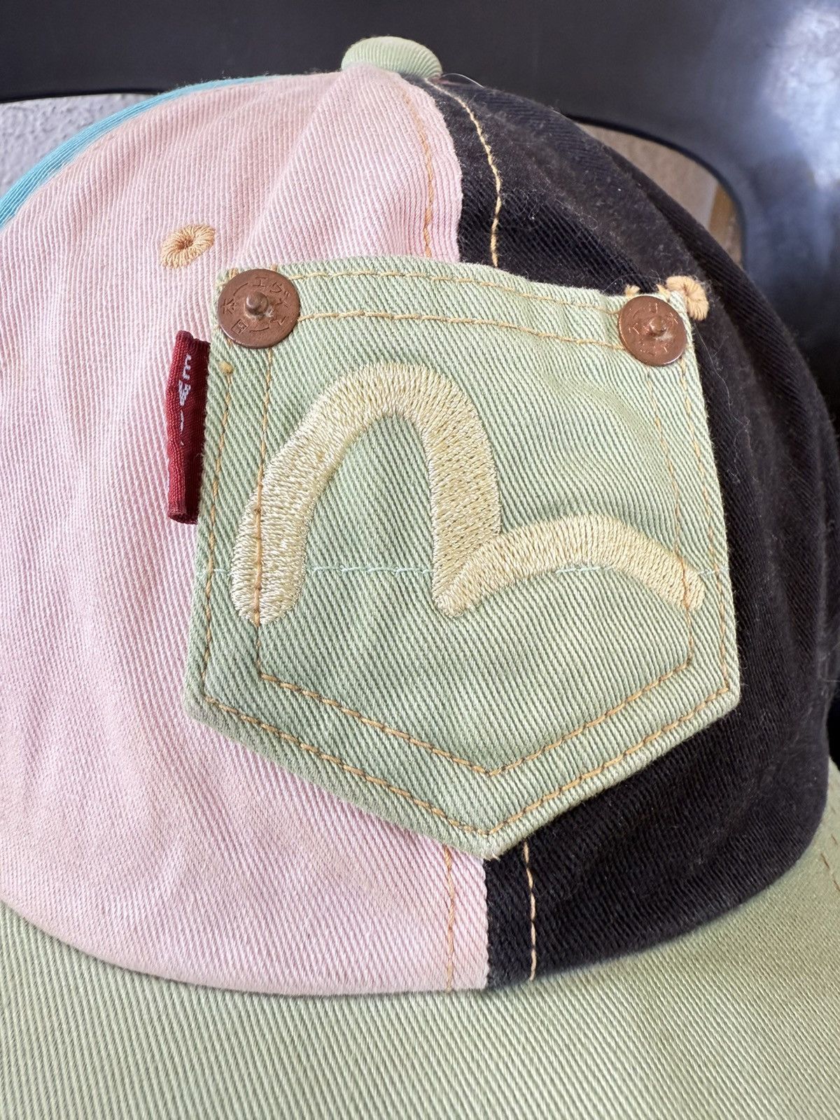 Evisu Evisu holy gralied multipocket cap Size ONE SIZE - 6 Thumbnail