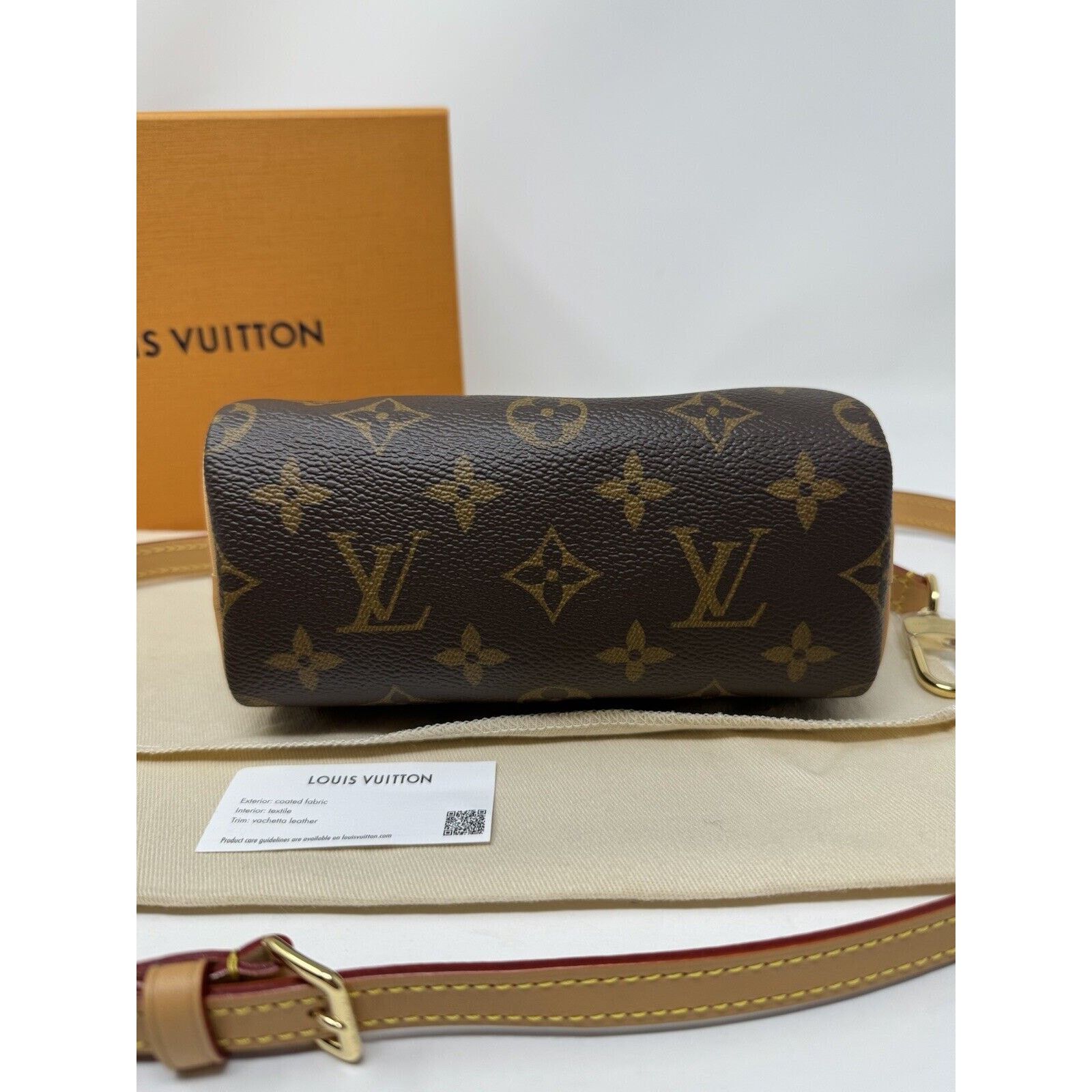 Louis Vuitton NWT Louis Vuitton Nano Speedy Monogram Size ONE SIZE - 6 Thumbnail