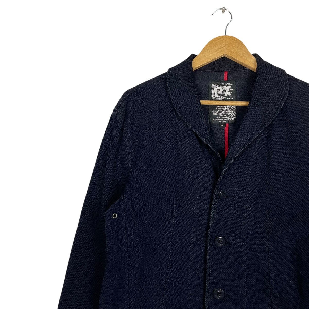 Avirex 💥AVIREX USN CHORE BUTTON SHAWL COLLAR Size US M / EU 48-50 / 2 - 6 Thumbnail