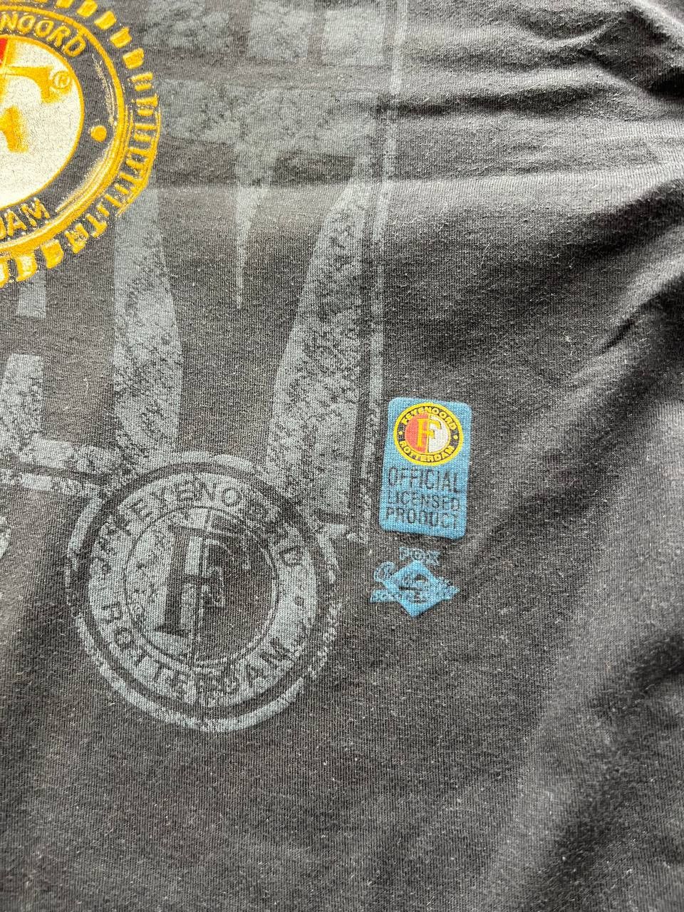 Vintage 90s FEYENOORD T SHIRT FOXTEE JERSEY VINTAGE RARE Size US L / EU 52-54 / 3 - 15 Thumbnail