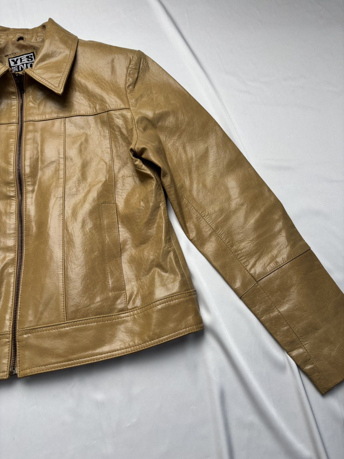 Vintage Yes or No vintage leather jacket Size S / US 4 / IT 40 - 4 Thumbnail