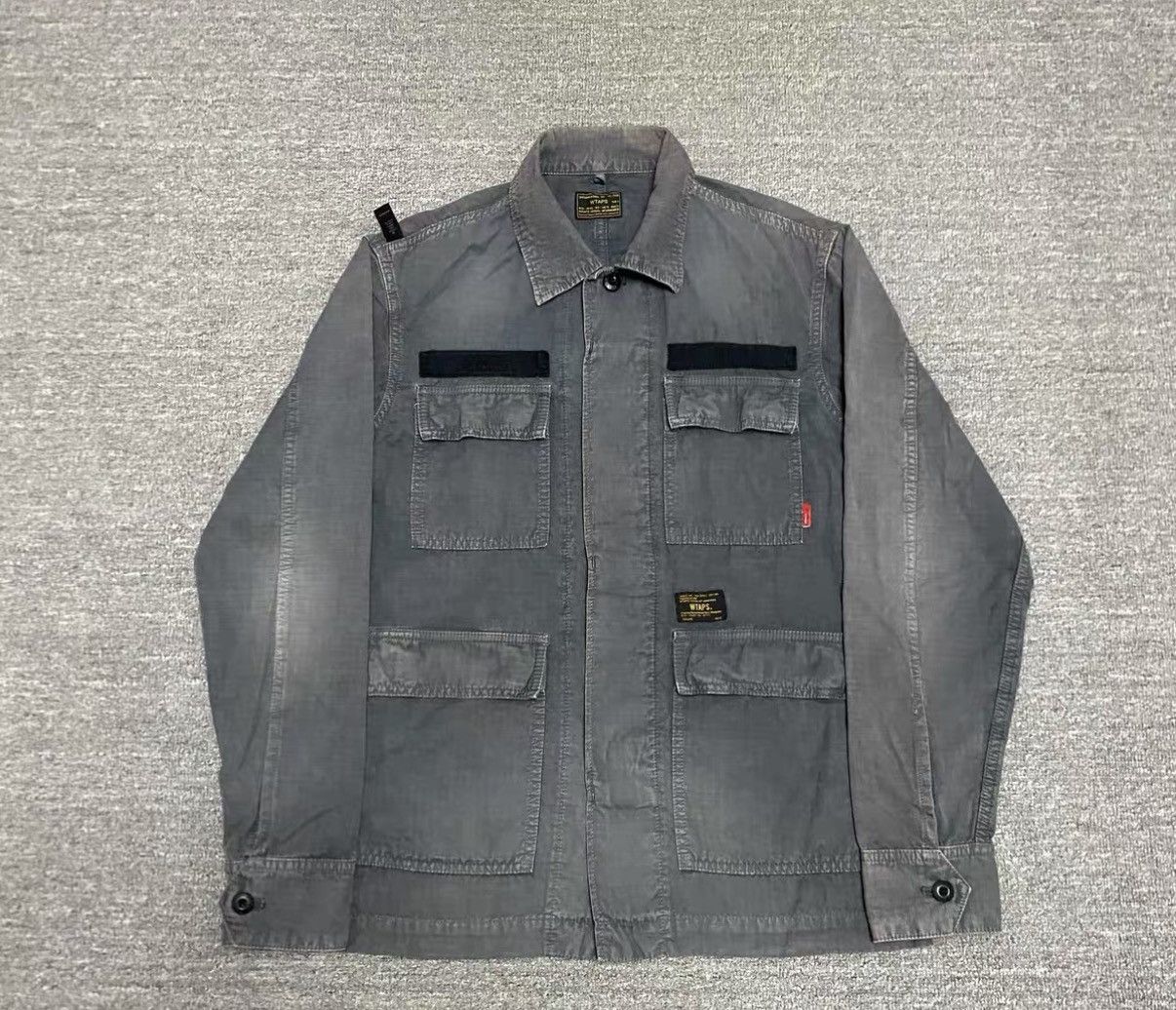 Wtaps WTAPS 15SS JUNGLE Wax Wash Four-Pocket Shirt Jacket J16 Size US M / EU 48-50 / 2 - 1 Thumbnail