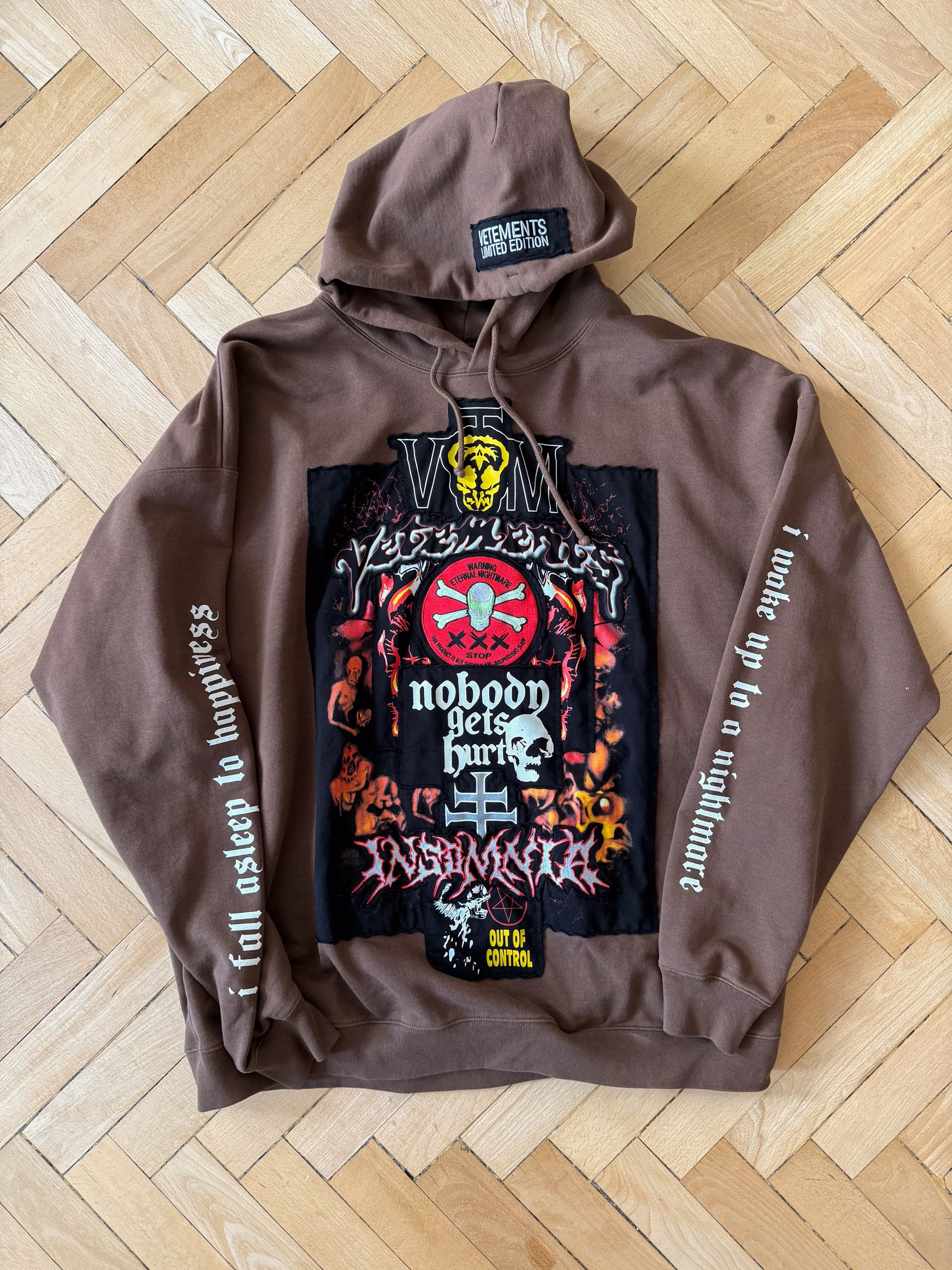 Vetements Vetements Mask Hoodie “This Hidden Side Has Been