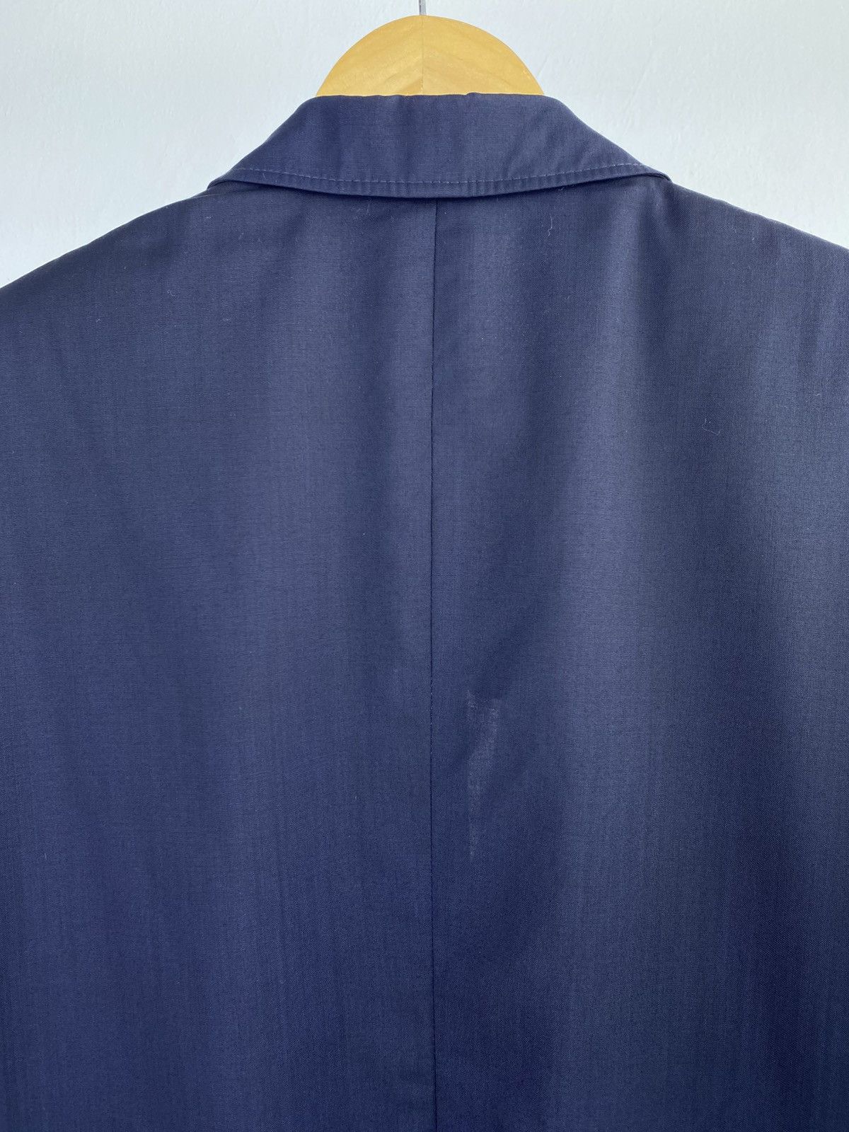 Miu Miu Y2K 2000’s Miu Miu Navy Blue Sing Breast Blazer Jacket Size 44R - 5 Thumbnail