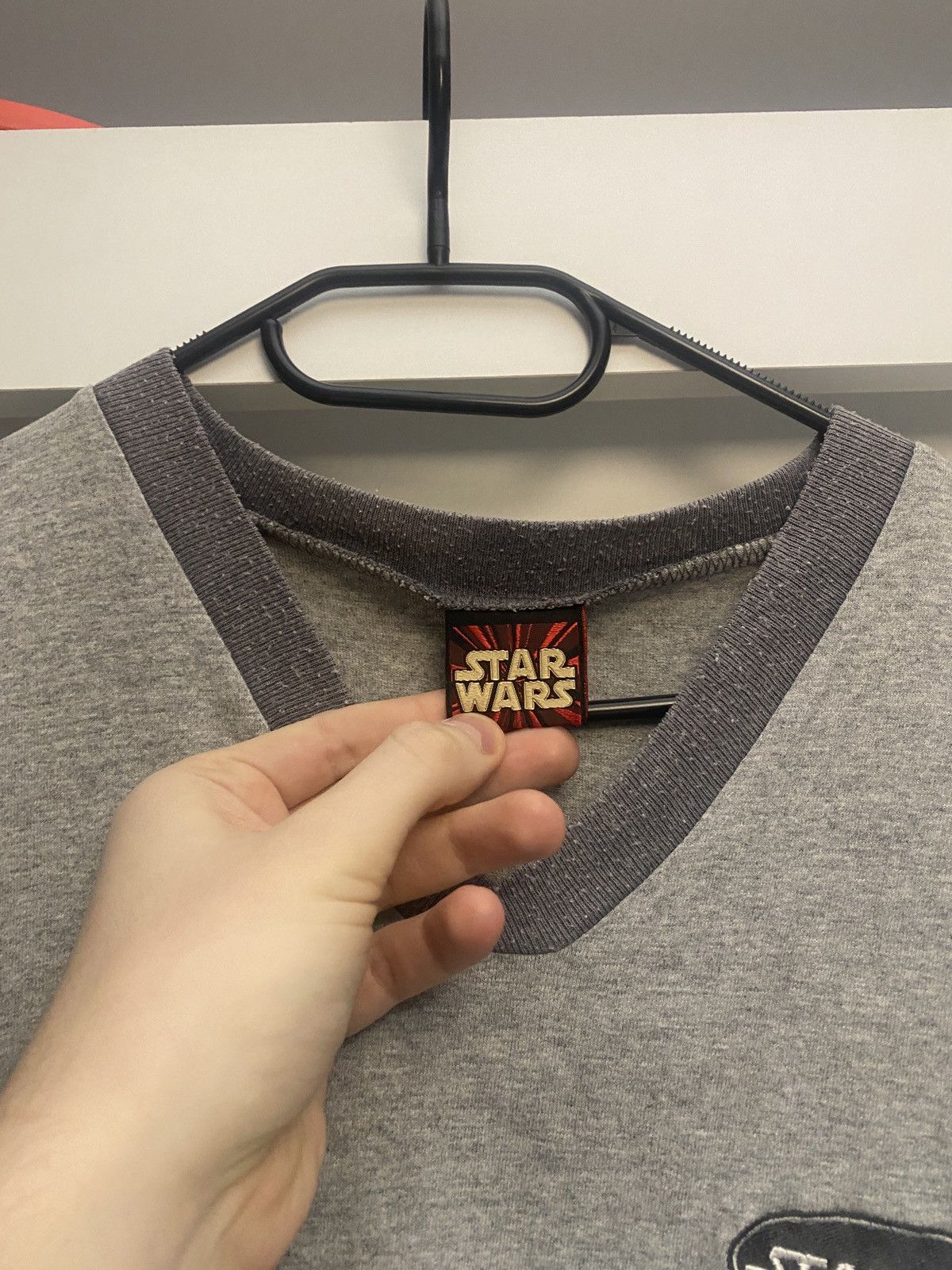 Star Wars Star wars vintage logo on chest tee 90s Size US XL / EU 56 / 4 - 5 Thumbnail
