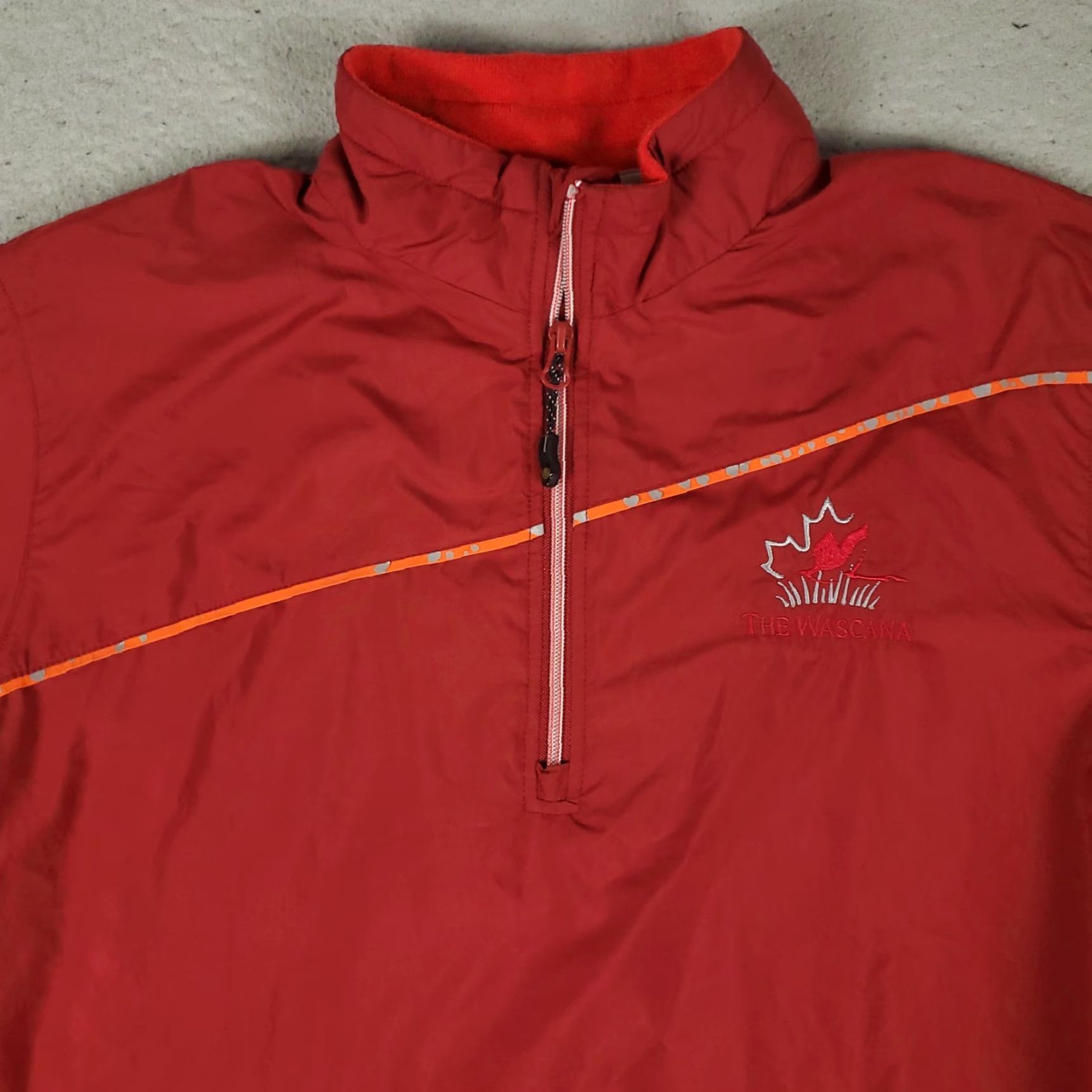 Vintage Sunice Jacket Mens M Red Windbreaker Short Sleeve Pullover Jacket Outdoor Athletic Activewear General Sports 90s? Size US M / EU 48-50 / 2 - 2 Thumbnail