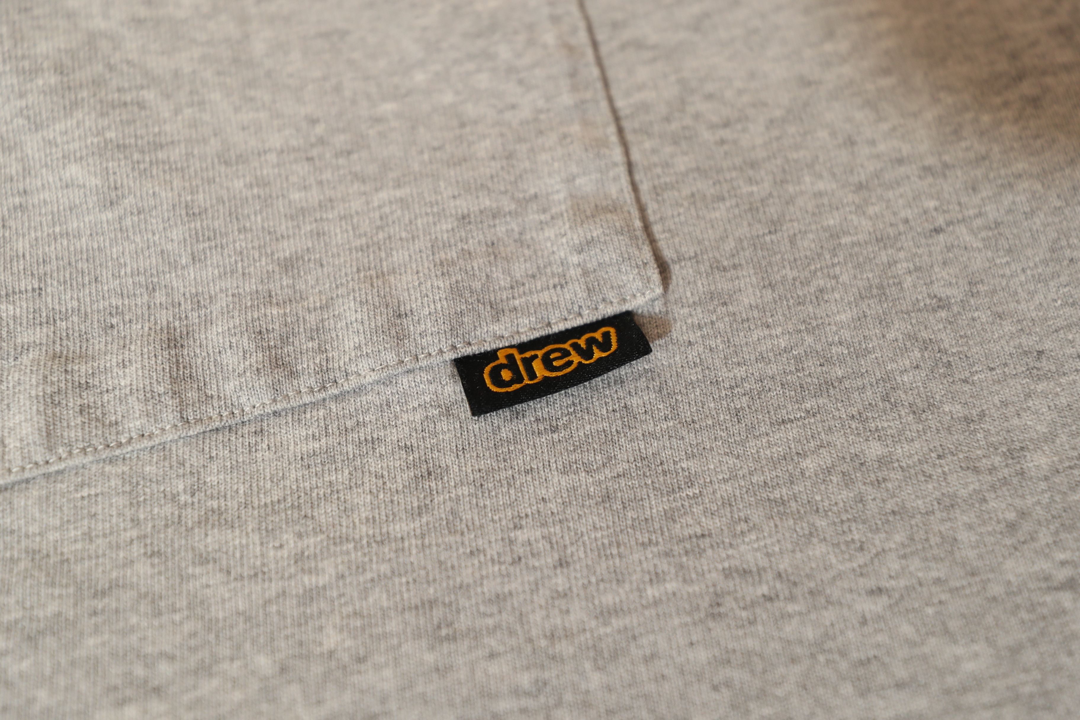 Drew House Drew House Grey Pocket Tee (M) Size US M / EU 48-50 / 2 - 8 Thumbnail