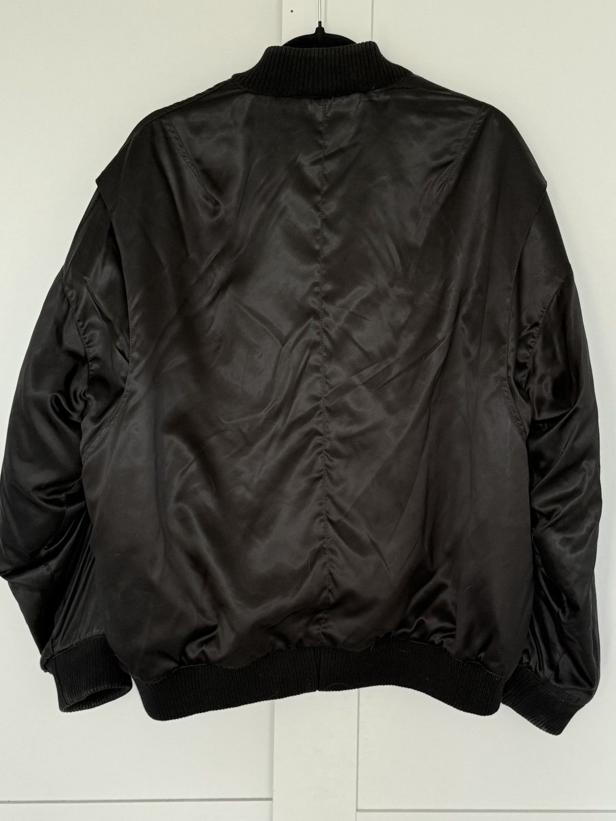 Represent Clo. Black satin Represent x Simons bomber jacket Size US L / EU 52-54 / 3 - 3 Thumbnail