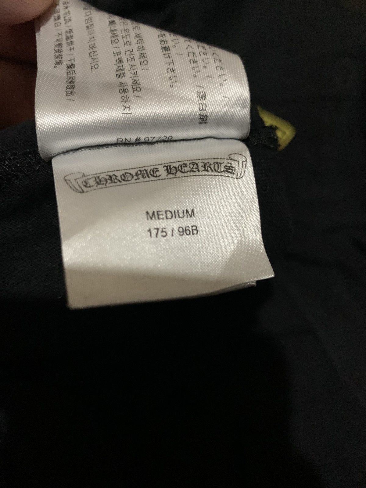 Chrome Hearts Chrome Hearts Gradient T Logo Size US M / EU 48-50 / 2 - 6 Thumbnail