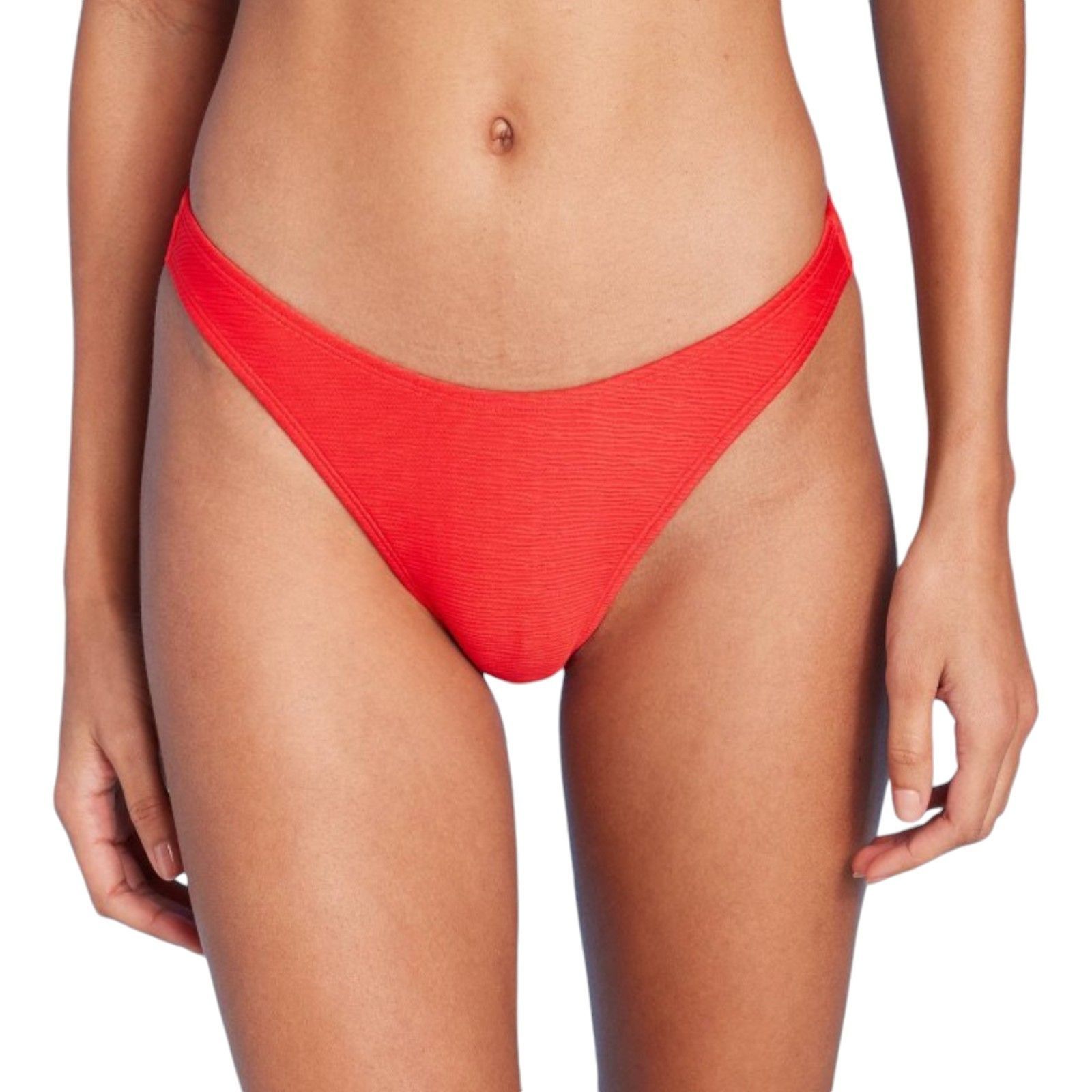 Other Wild fable - Women's Textured High Leg Cheeky Bikini Bottom Size ONE SIZE - 1 Thumbnail