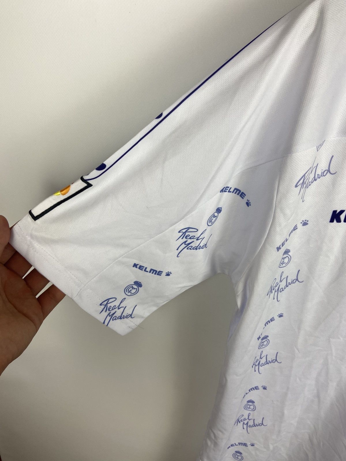 Other Vintage Kelme Real Madrid 95 Football Soccer Shirt Jersey Size US XL / EU 56 / 4 - 12 Thumbnail