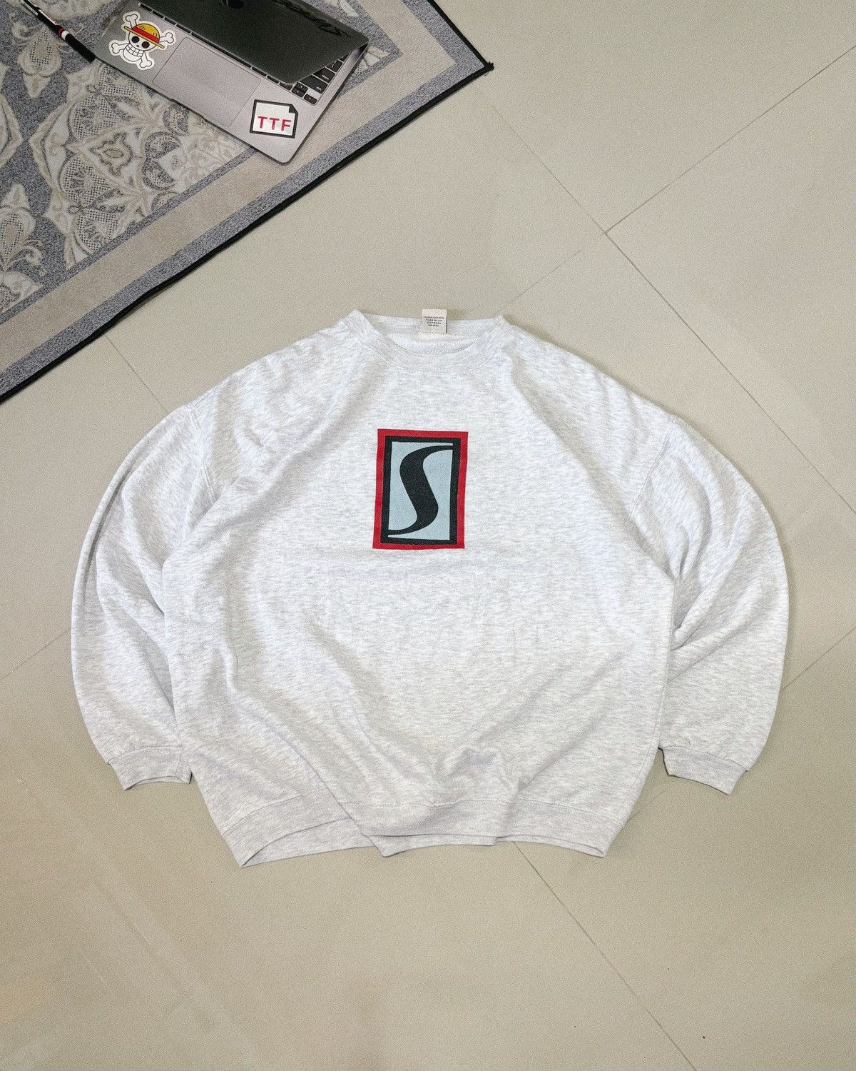 Stussy Rare Vintage Sweatshirt Stussy S Logo Size US XL / EU 56 / 4 - 1 Thumbnail