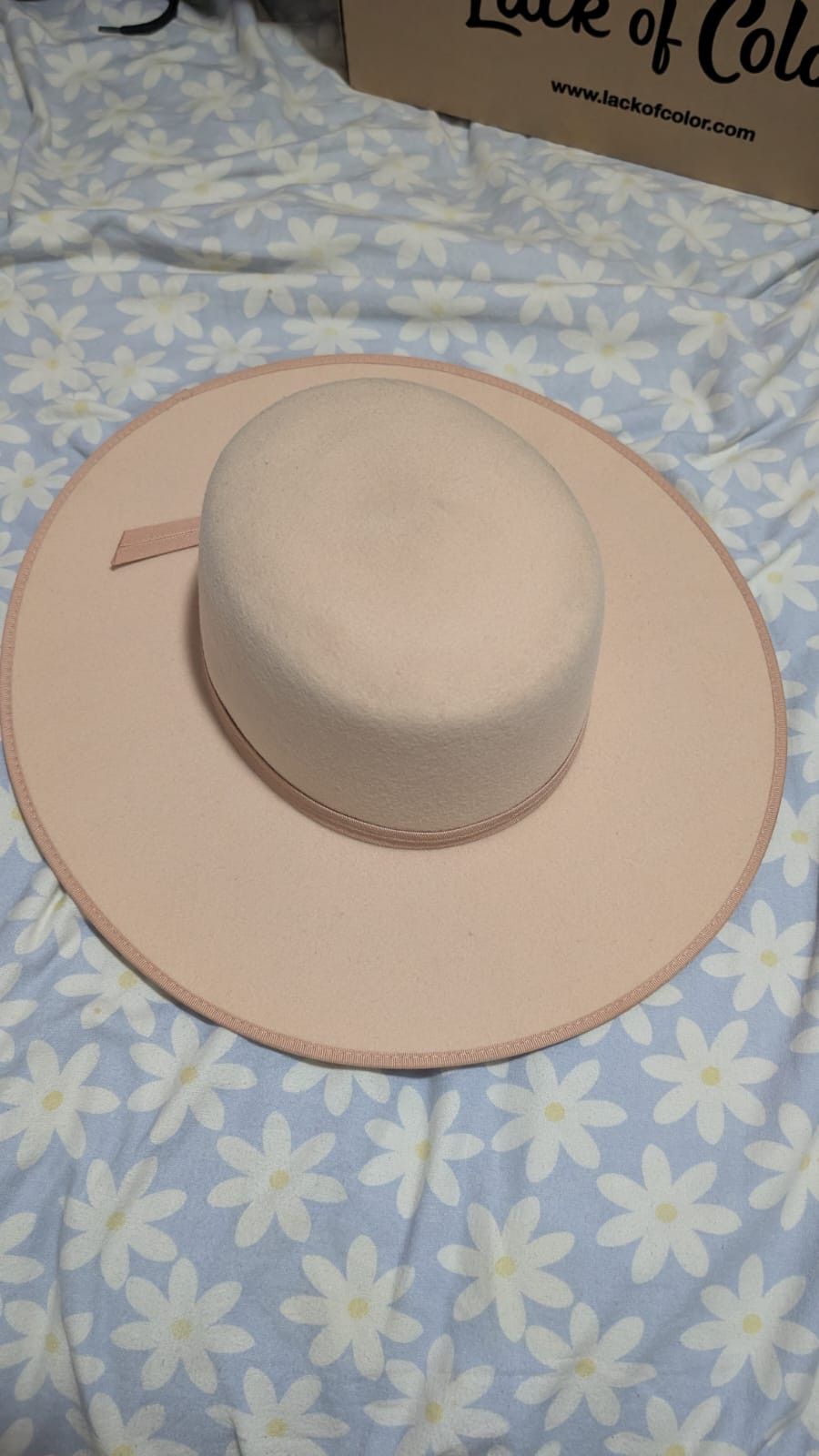Lack of Color Lack Of Color Ivory Rancher Boater Wide Brim Hat 57cm Size ONE SIZE - 1 Thumbnail