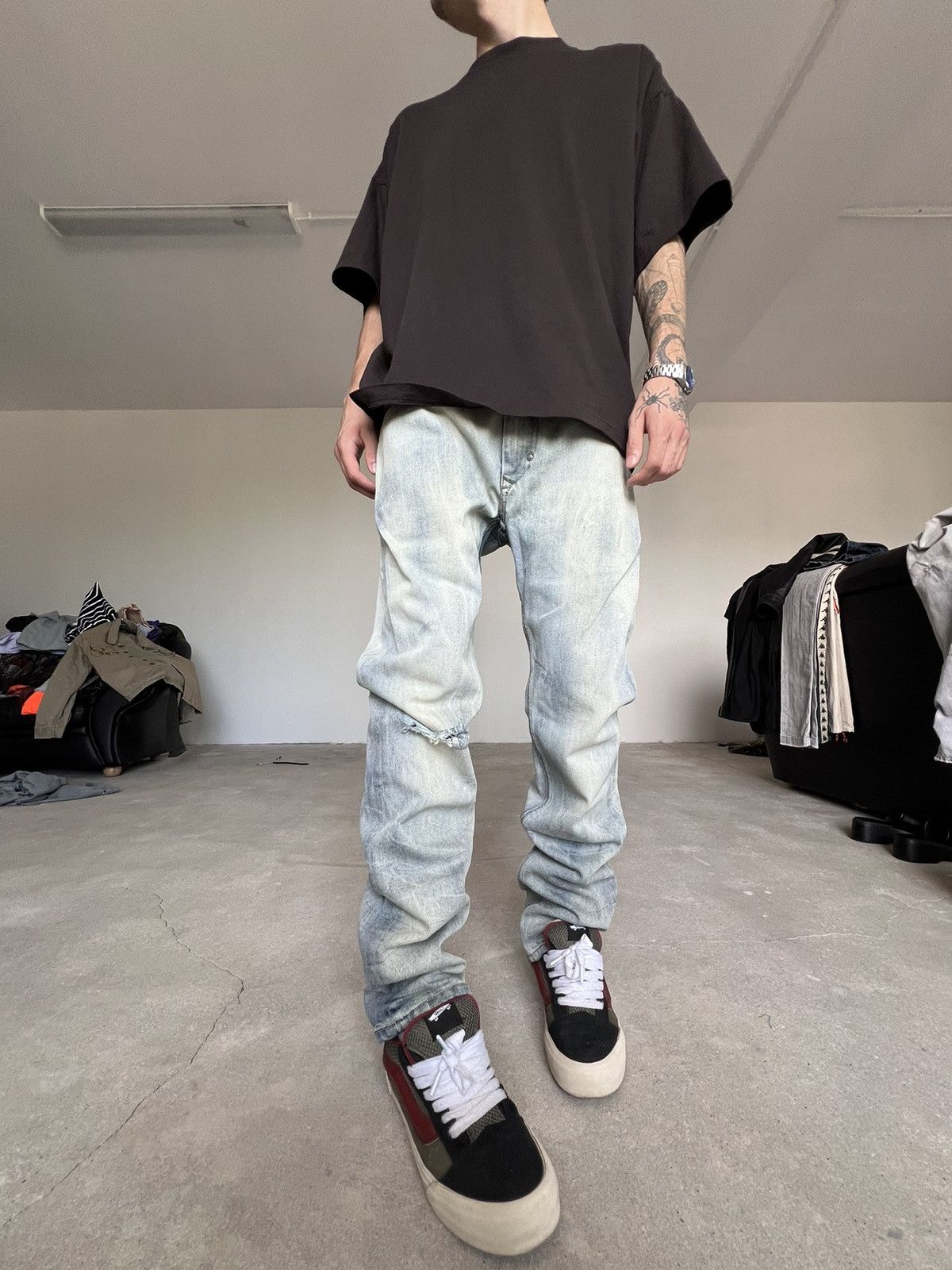 Diesel Vintage Diesel Jeans Distressed Denim Size US 32 / EU 48 - 14 Thumbnail
