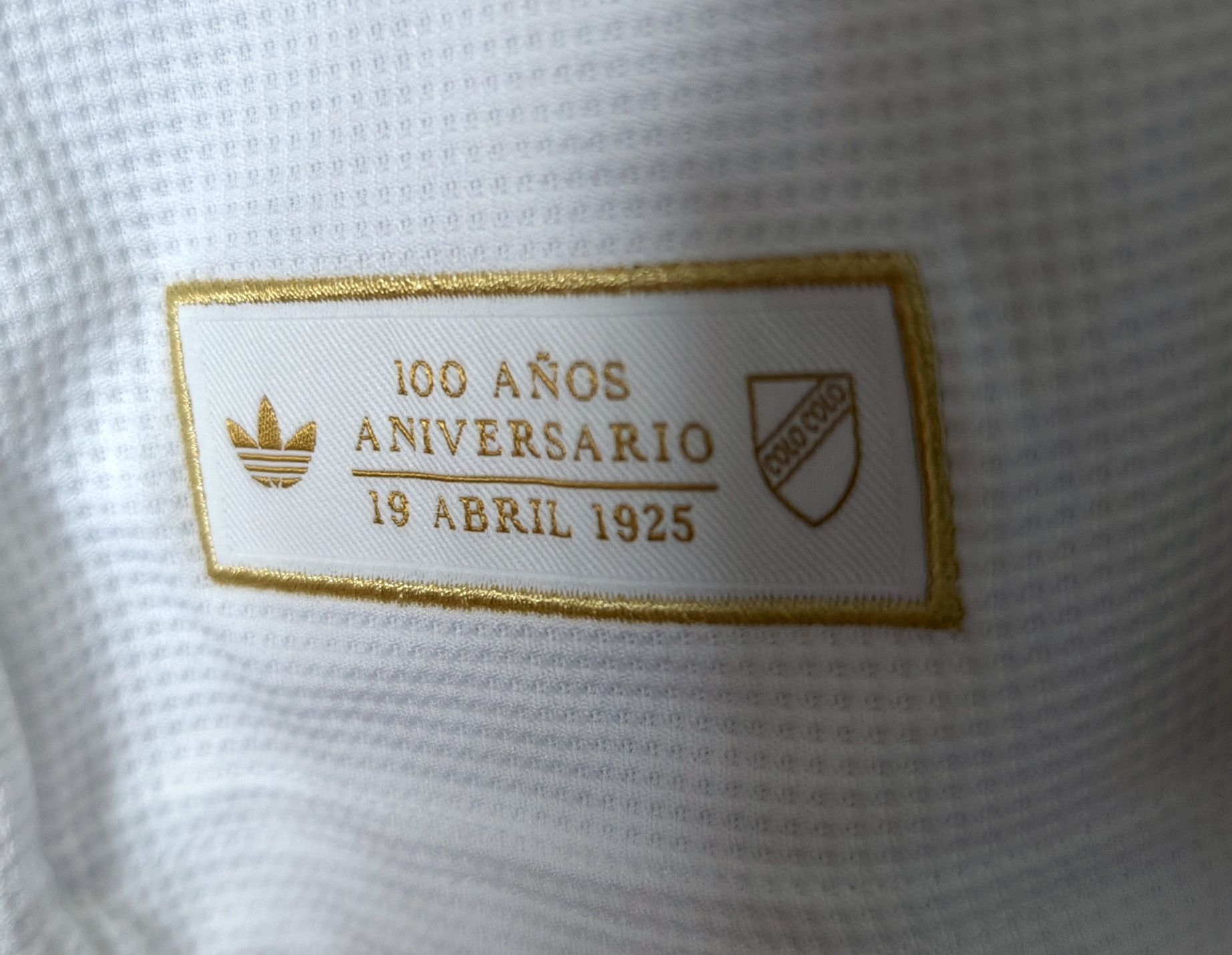 Adidas Colo-Colo 100 Anniversary Chile Adidas football jersey Chile Size US L / EU 52-54 / 3 - 3 Thumbnail