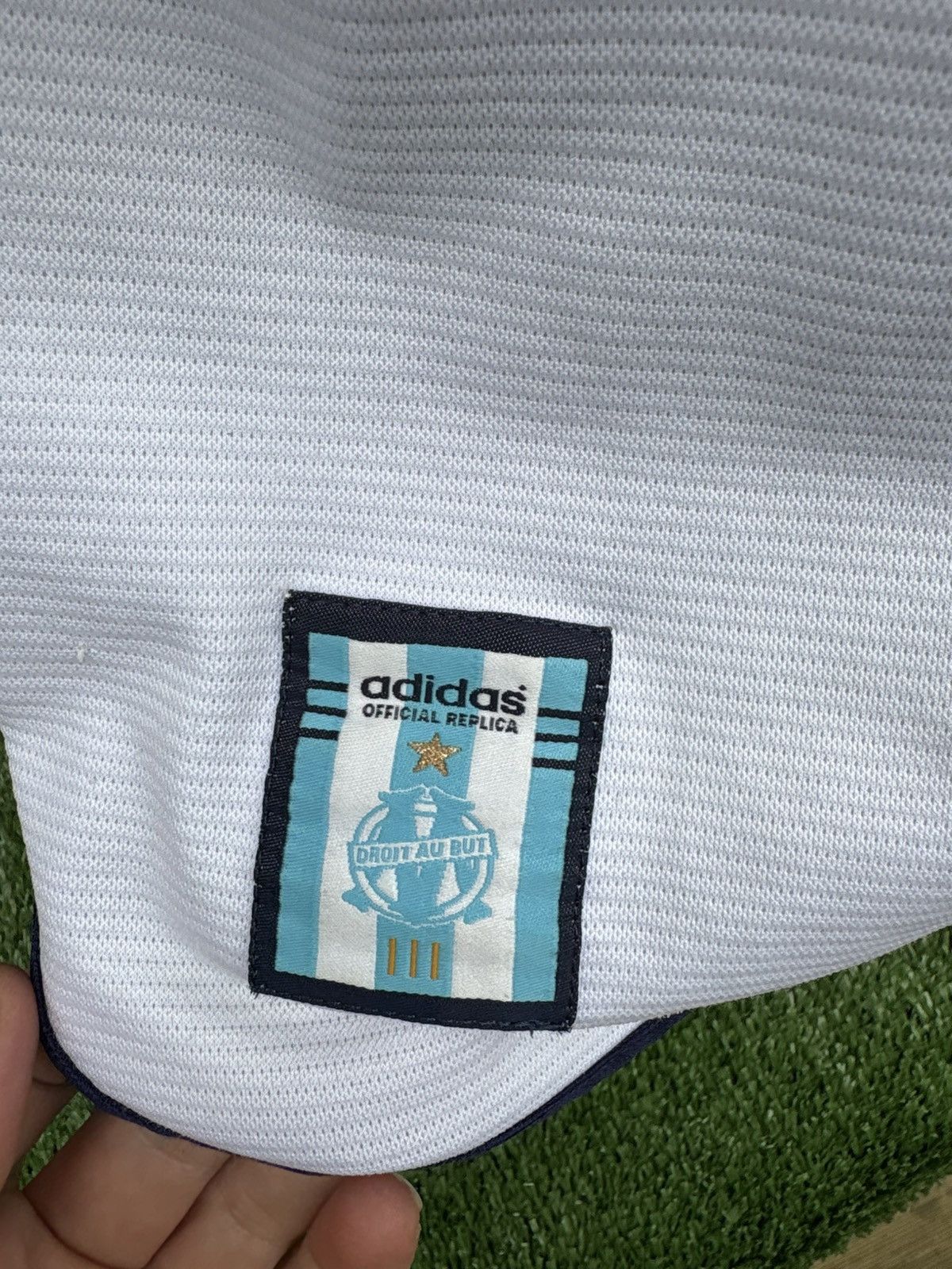 Adidas Jersey vintage marseille Size US S / EU 44-46 / 1 - 7 Thumbnail