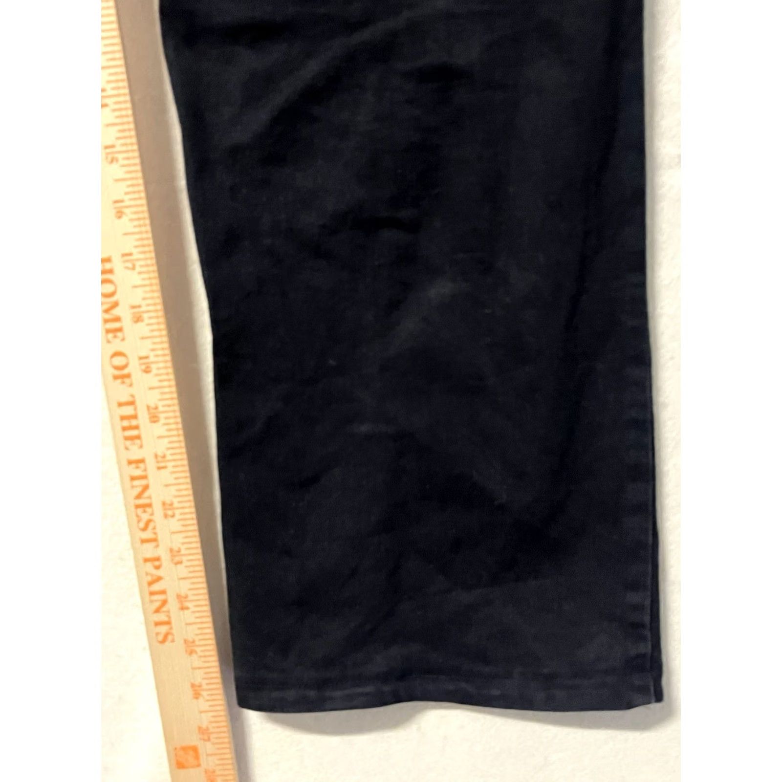 Vintage Democracy Jeans Womens 16W Black Slim Plus Denim 5-Pocket Stretch Size 38" / US 16 / IT 52 - 5 Thumbnail