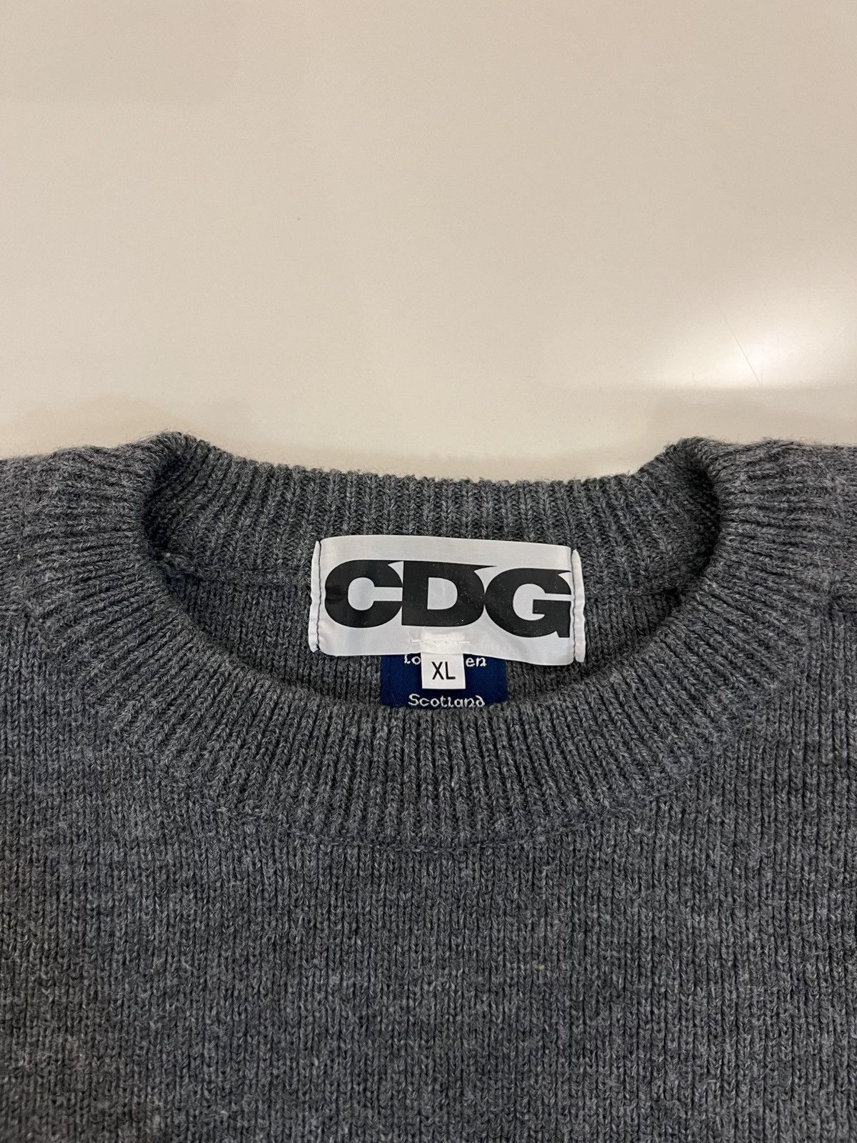 Comme des Garcons CDG X Lochaven of Scotland Sweatshirt Grey Size US XL / EU 56 / 4 - 4 Thumbnail