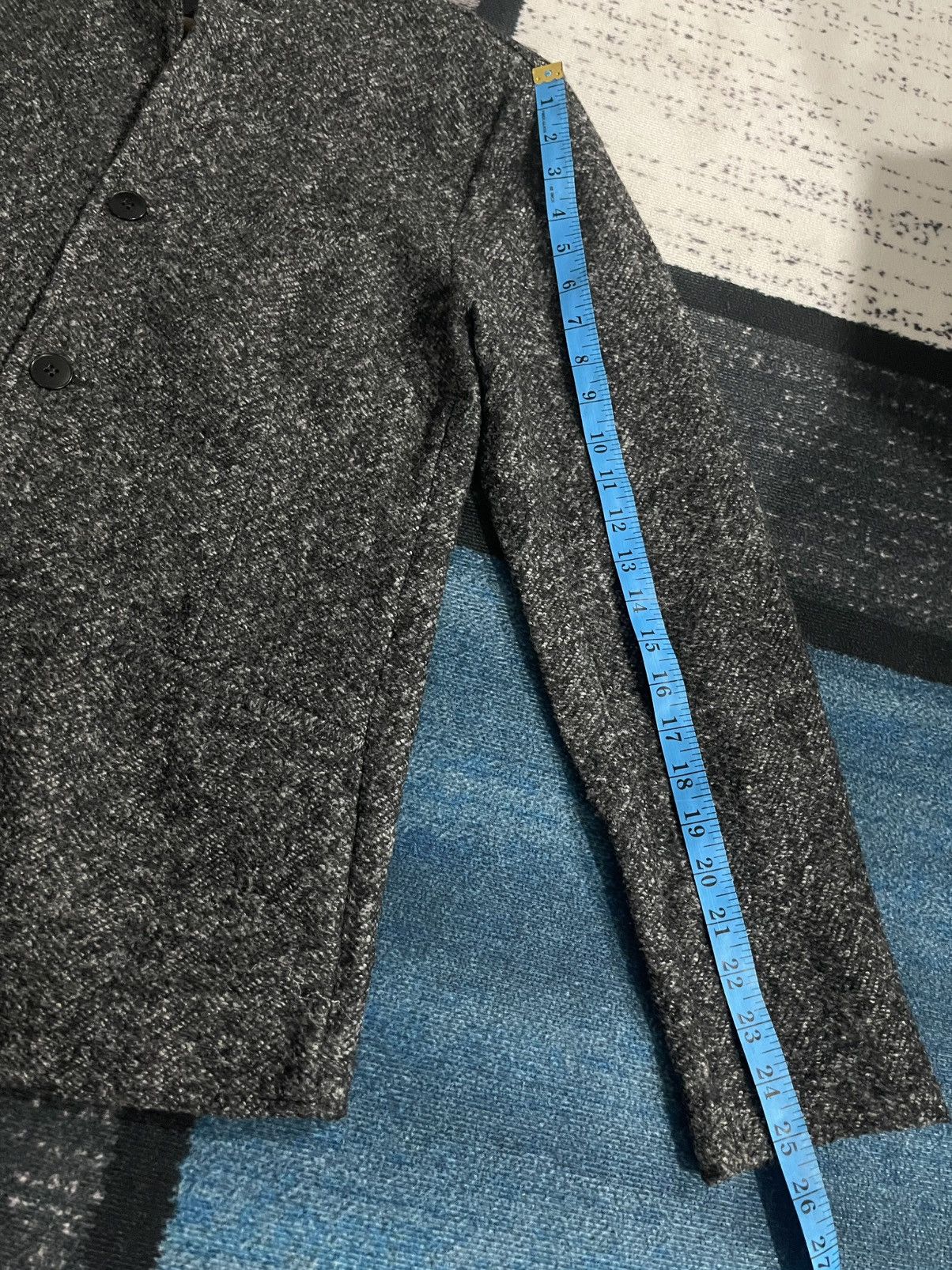 agnes b. Vintage Agnes.B Button Wool Jacket Size US S / EU 44-46 / 1 - 19 Thumbnail
