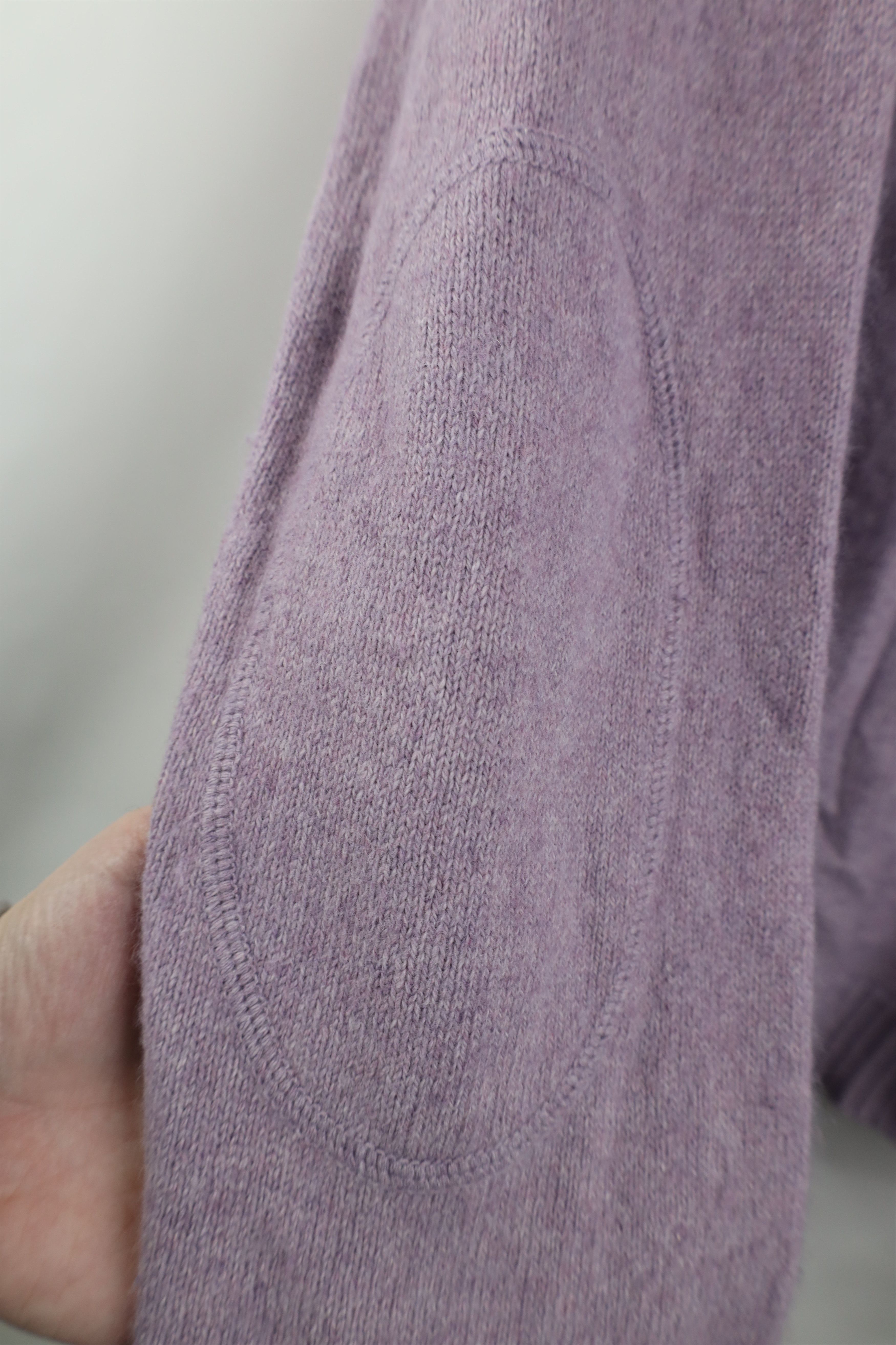 Banana Republic Vintage Banana Republic Cashmere Angora Elbow Patch Sweater Size US L / EU 52-54 / 3 - 5 Thumbnail
