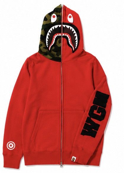 Bape Bathing ape half camo zip up Size US S / EU 44-46 / 1 - 1 Thumbnail